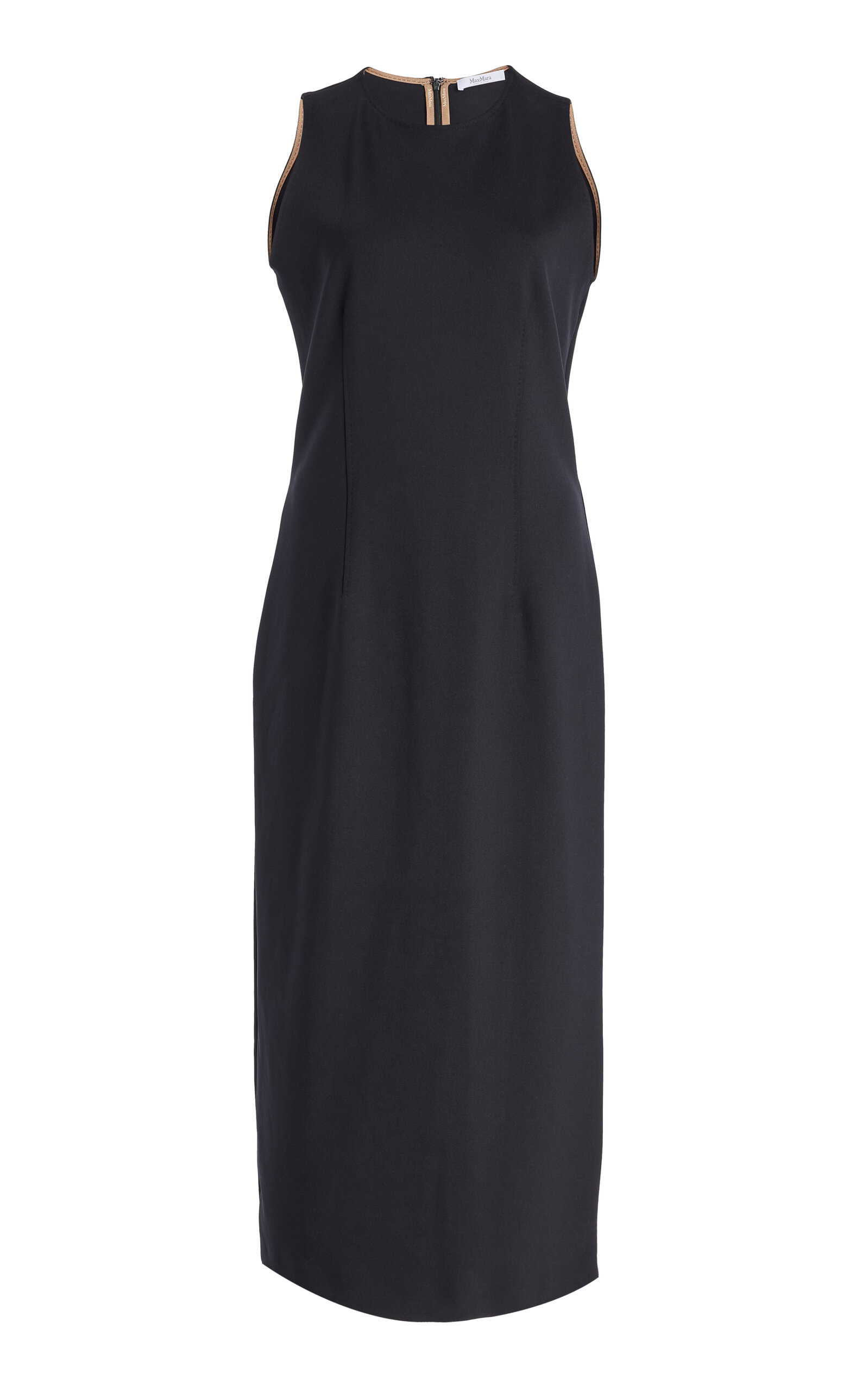 Max Mara Sevres Jersey Dress In Black