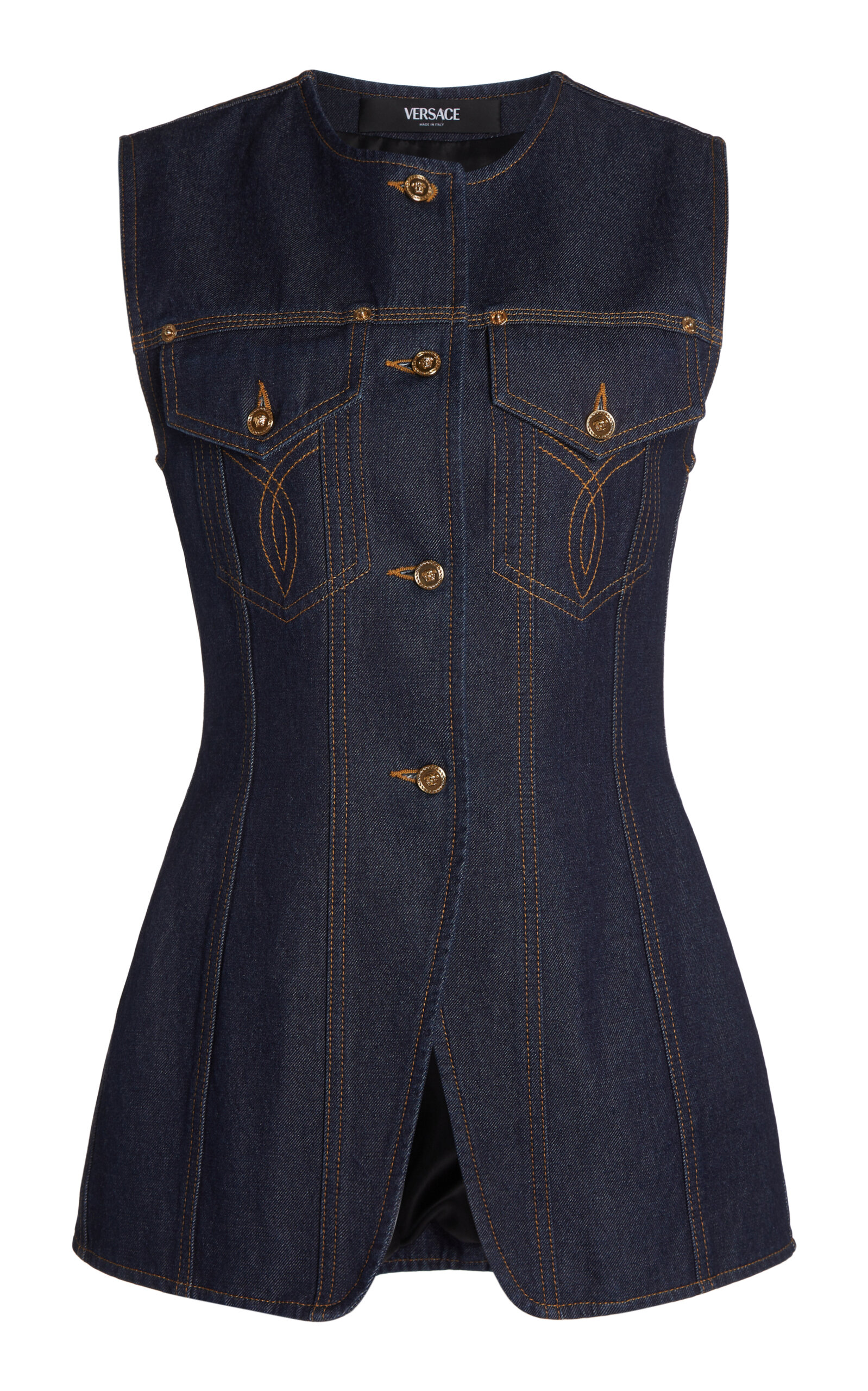 Versace Denim Vest
