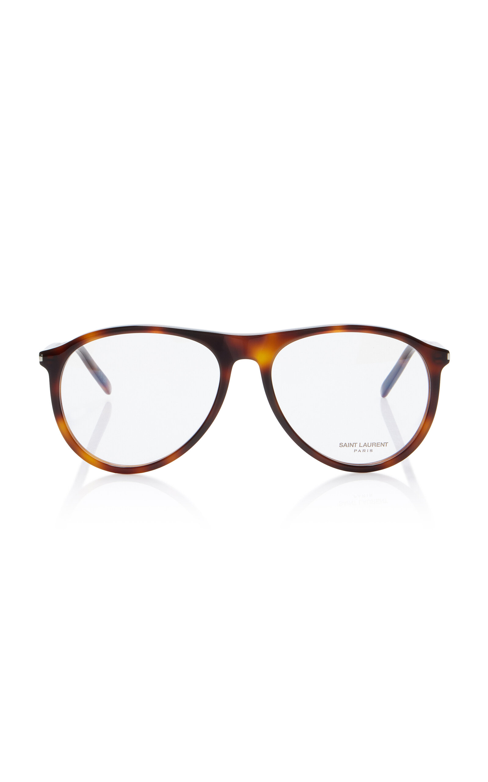 Saint Laurent Tortoiseshell Acetate Glasses