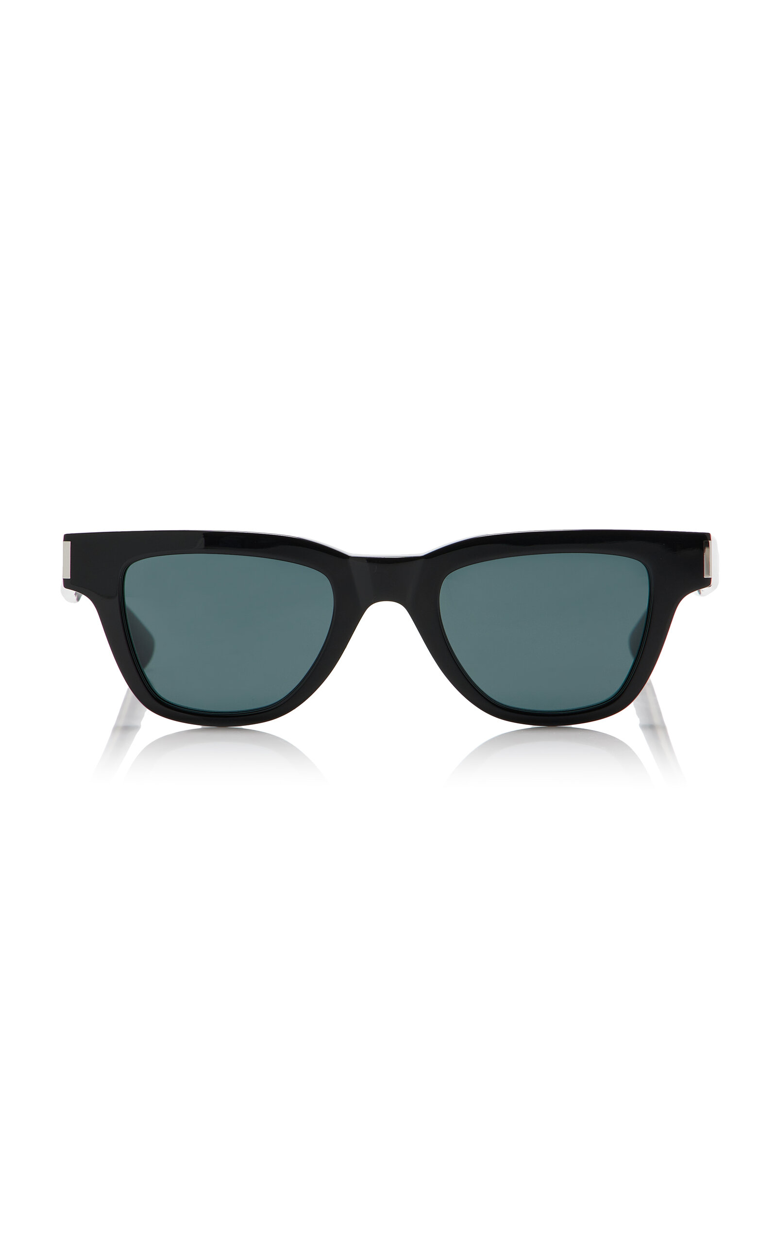 Saint Laurent - Wellington Acetate Sunglasses - Black - OS - Moda Operandi