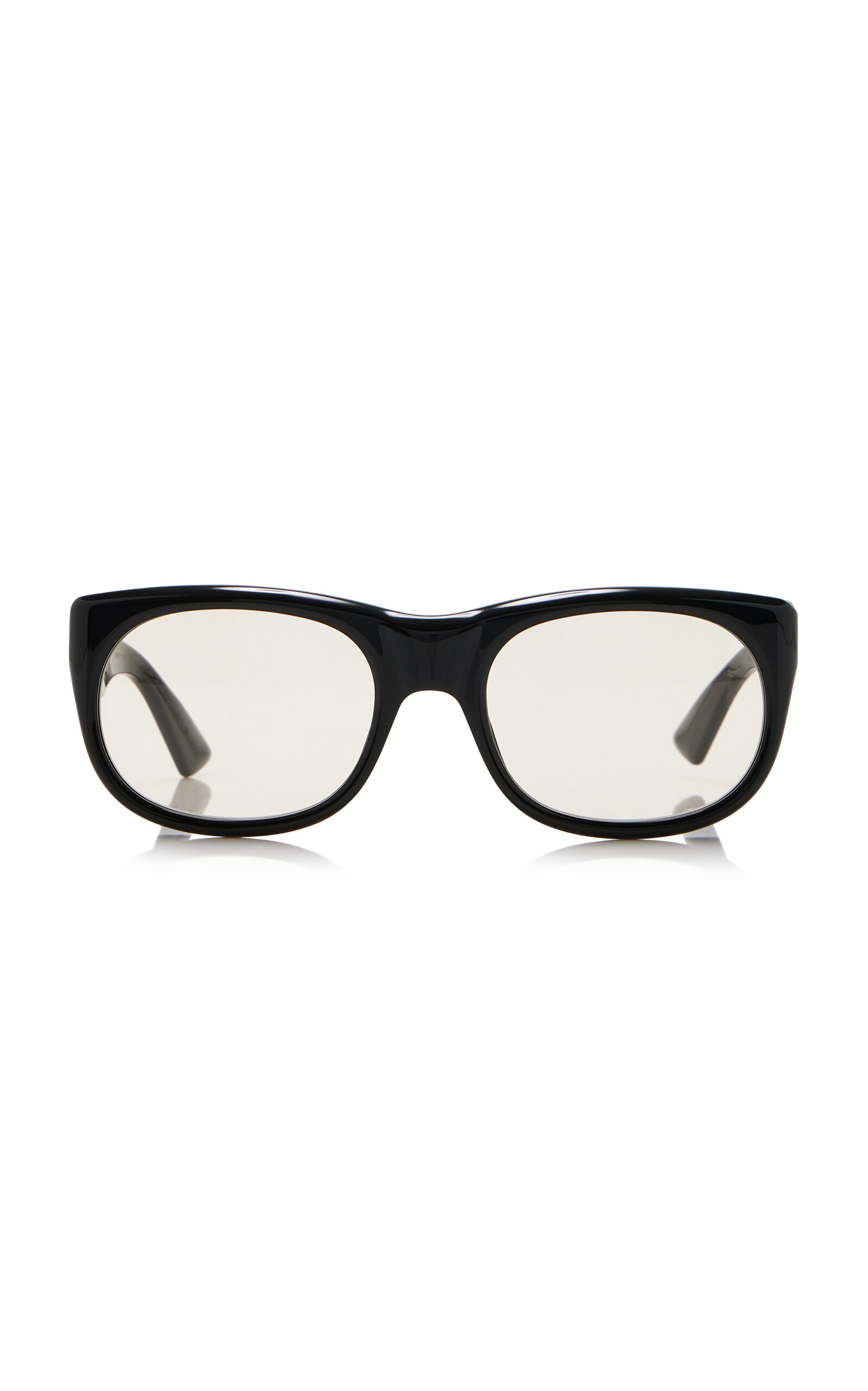 Saint Laurent Romy Square-Frame Acetate Sunglasses - Black - OS