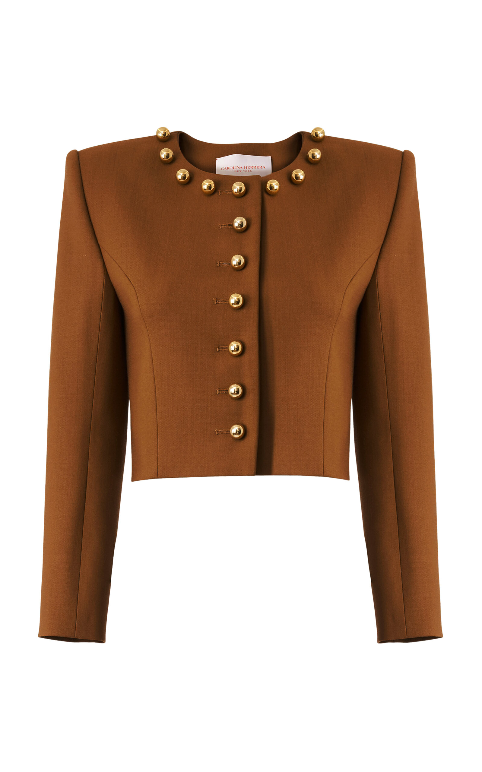 Cropped Wool Jacket