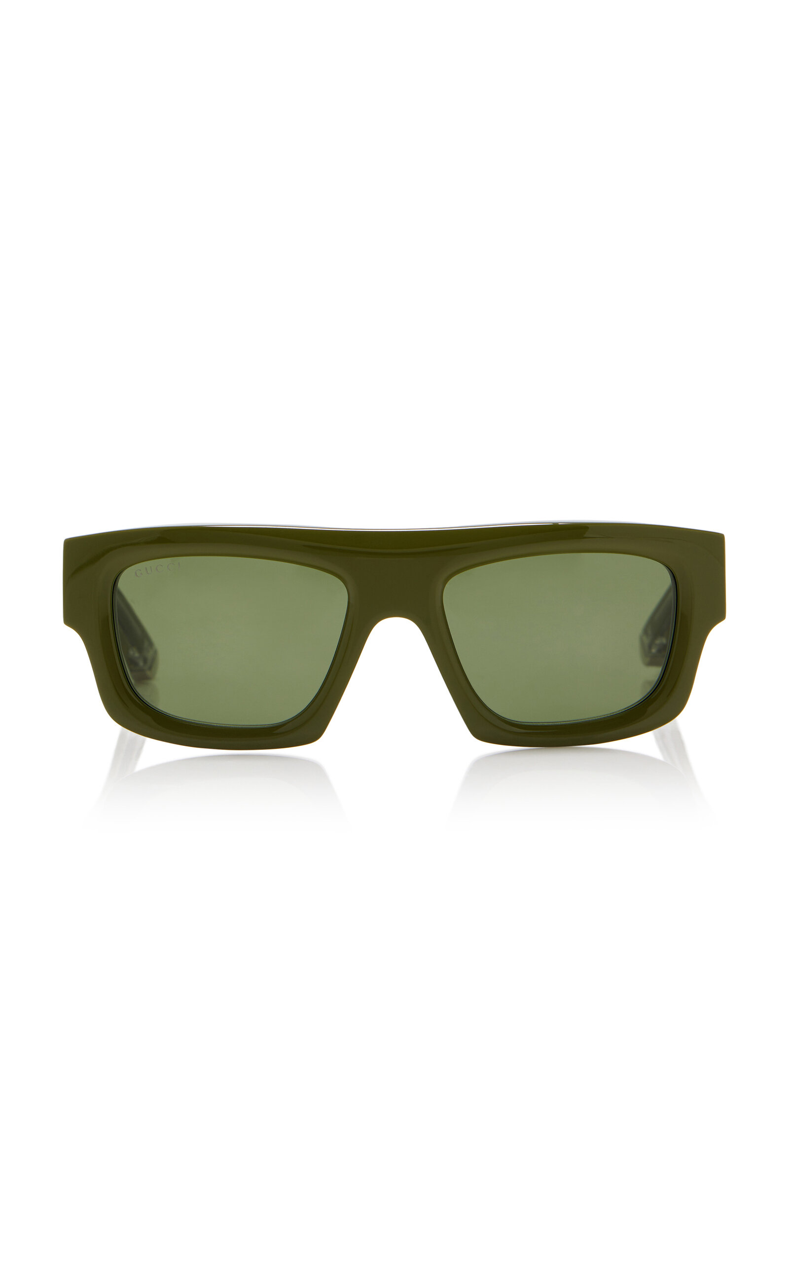Shop Gucci Square-frame Acetate Sunglasses
