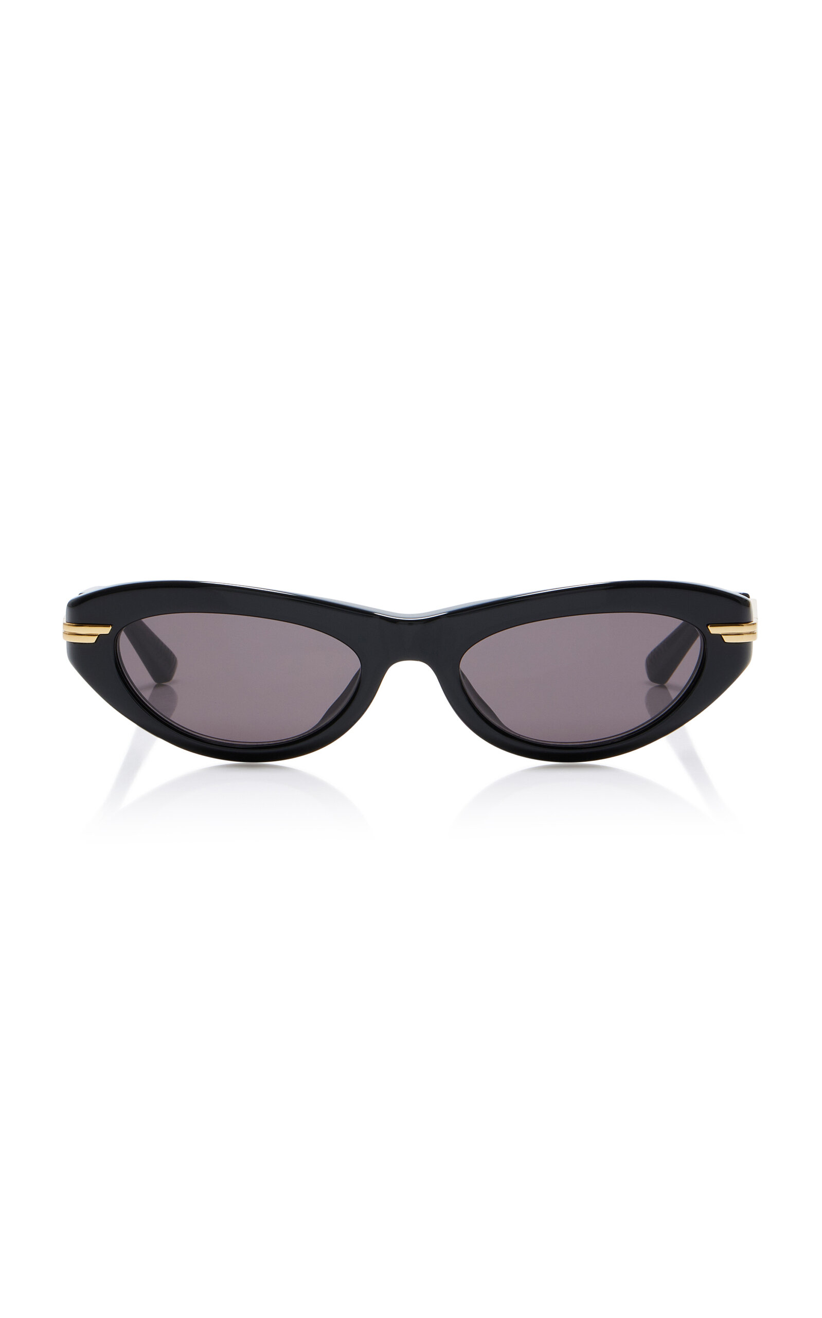 Bottega Veneta Combi Acetate Sunglasses In Black