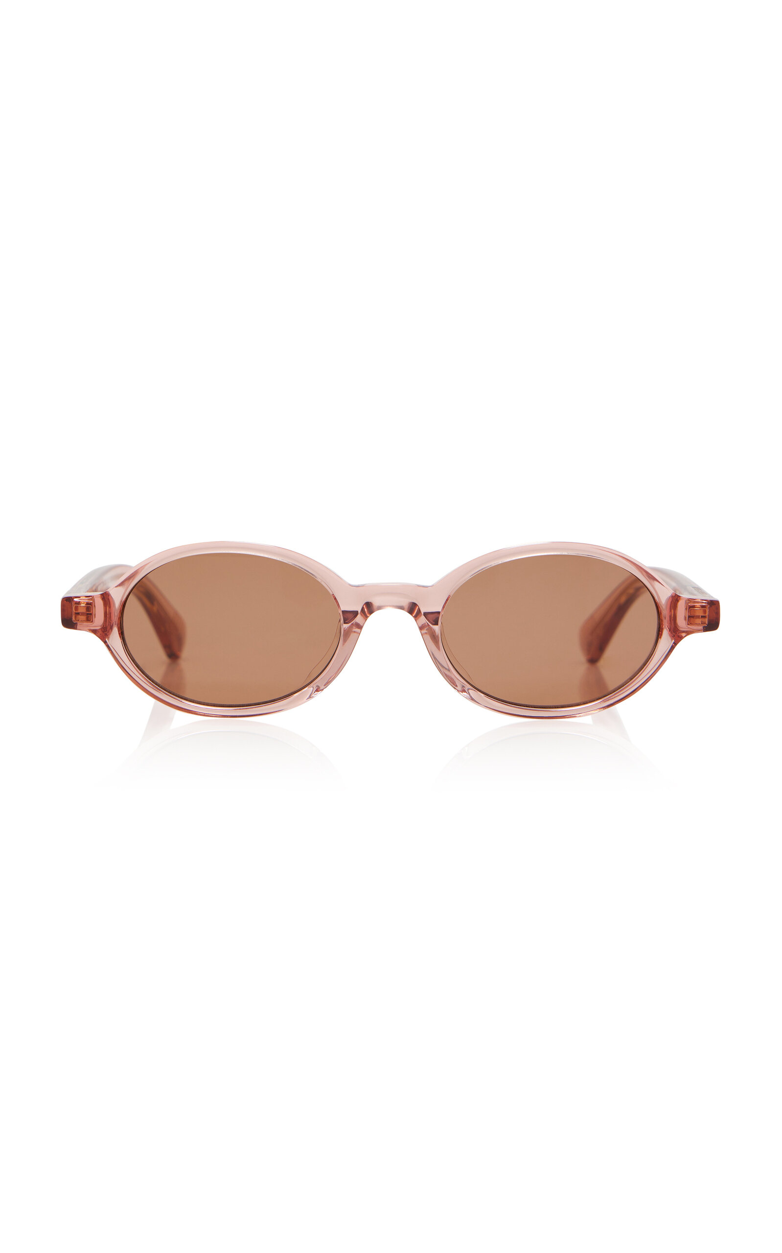 Bottega Veneta Slim Ribbon Acetate Sunglasses
