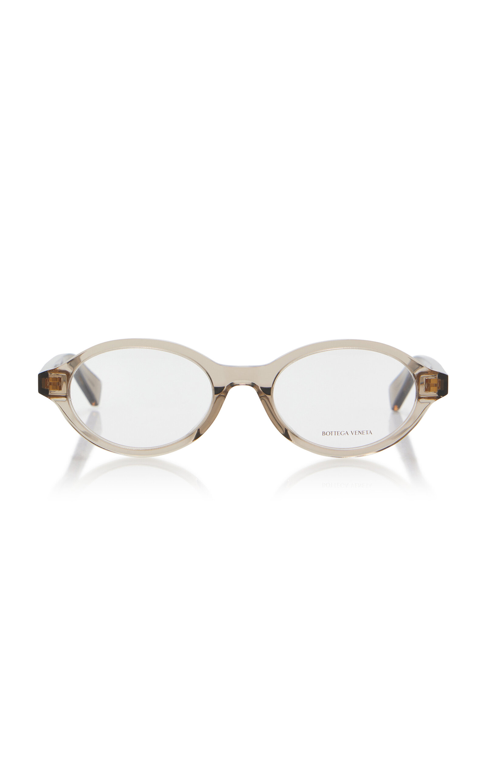 Bottega Veneta Triangle Stud Acetate Glasses