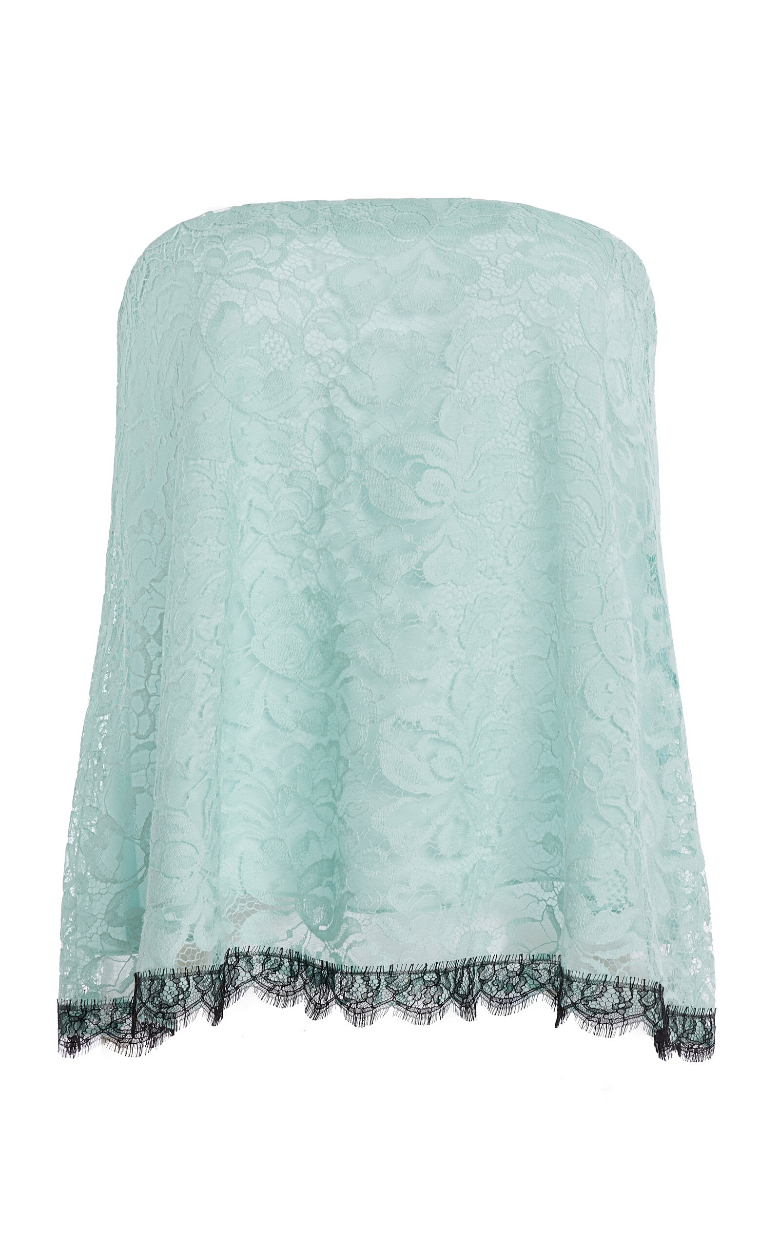 Lace Strapless Top