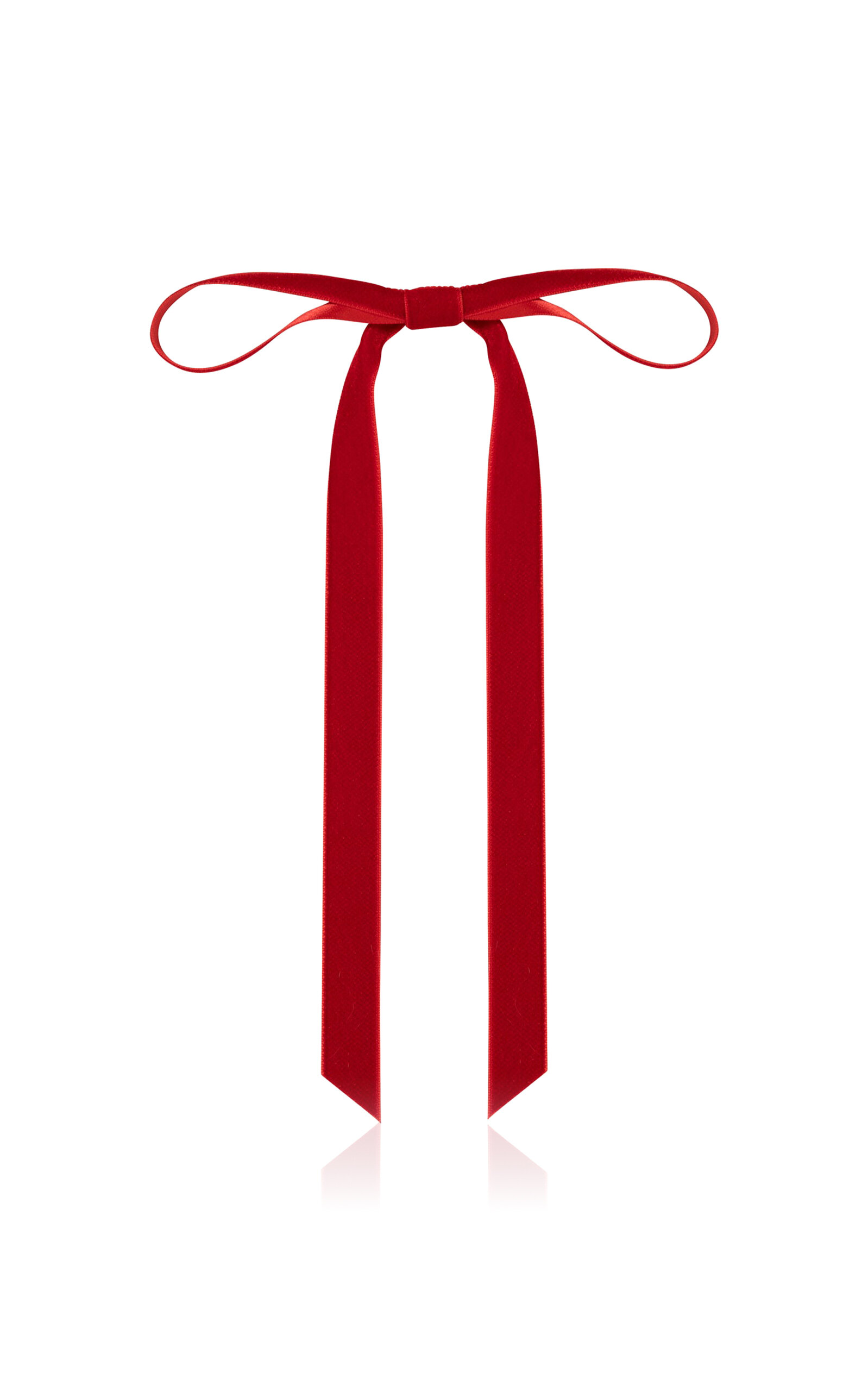 Jennifer Behr Adley Velvet Bow Barrette - Women's Clothing