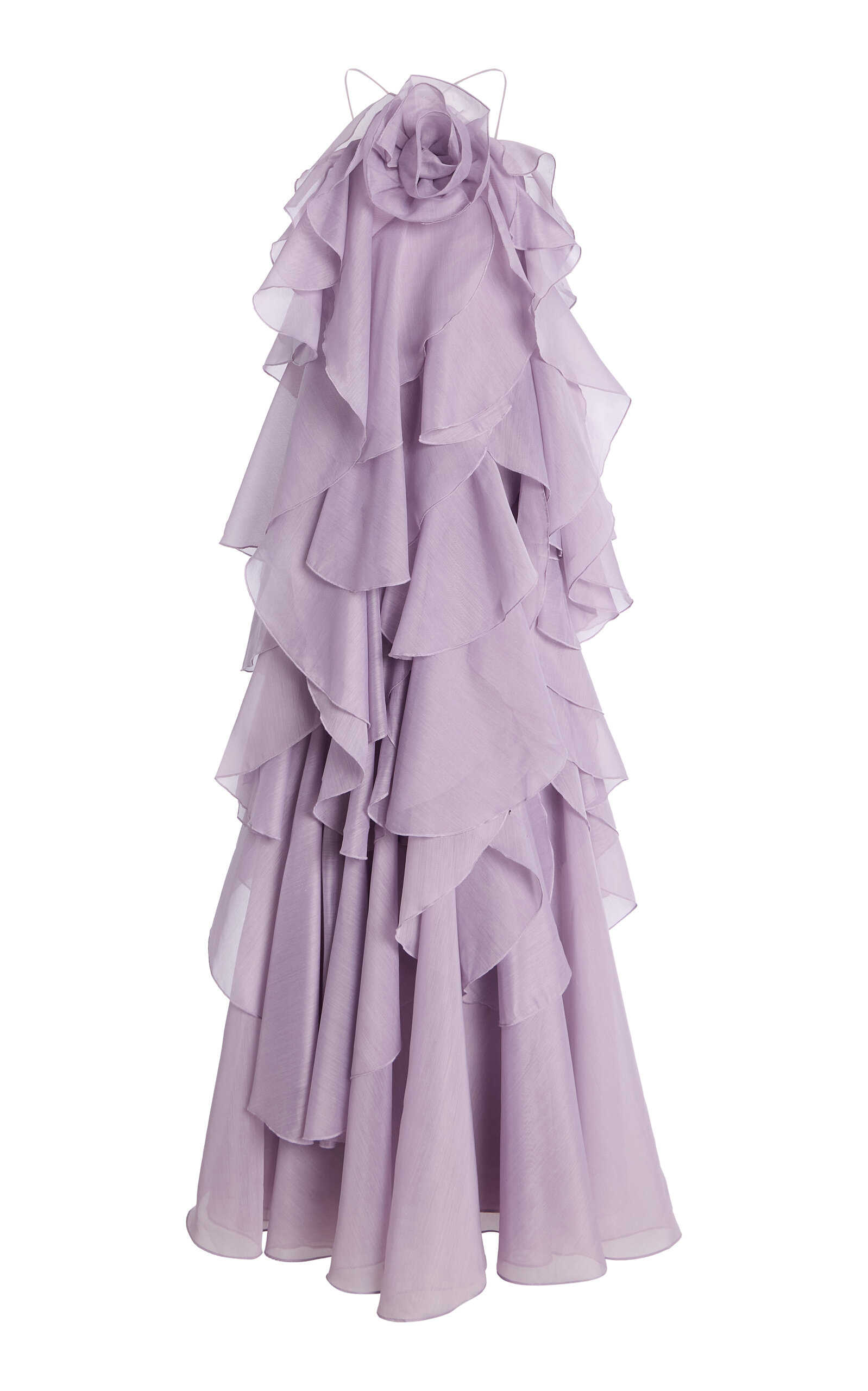Aje Pandorea Layered Maxi Dress - Purple