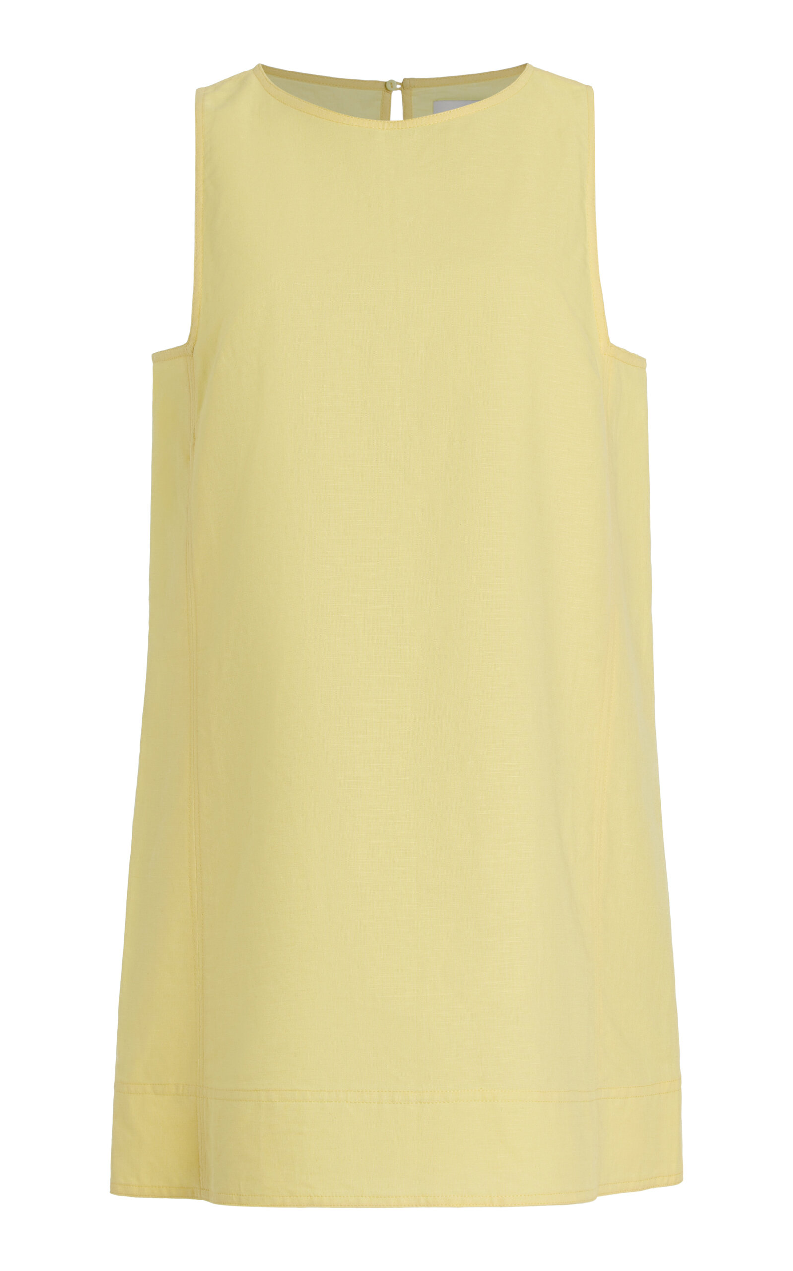 Matteau Exclusive Linen-cotton Mini Shift Dress