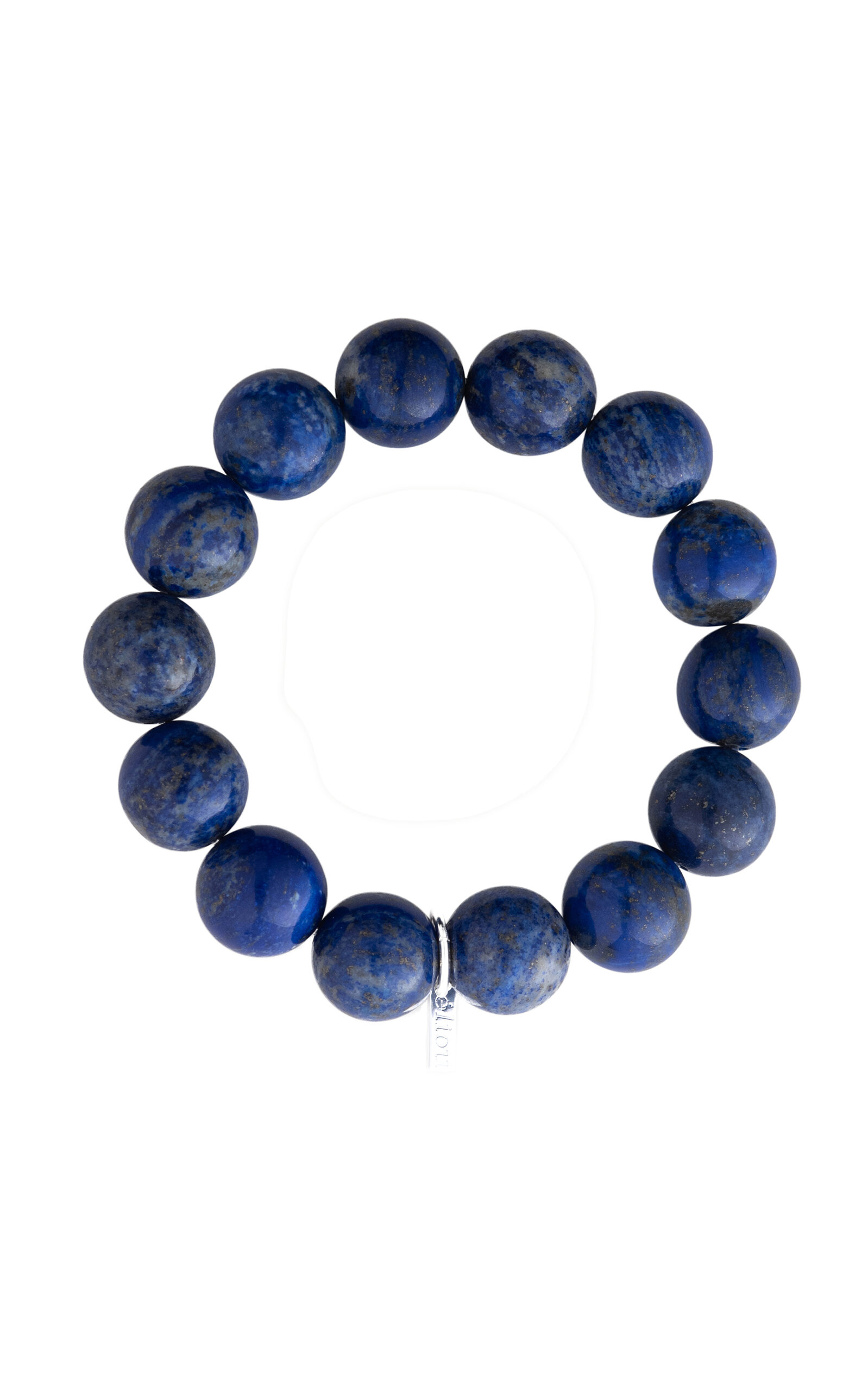 éliou Indy Silver-Plated Lapis Lazuli Bracelet