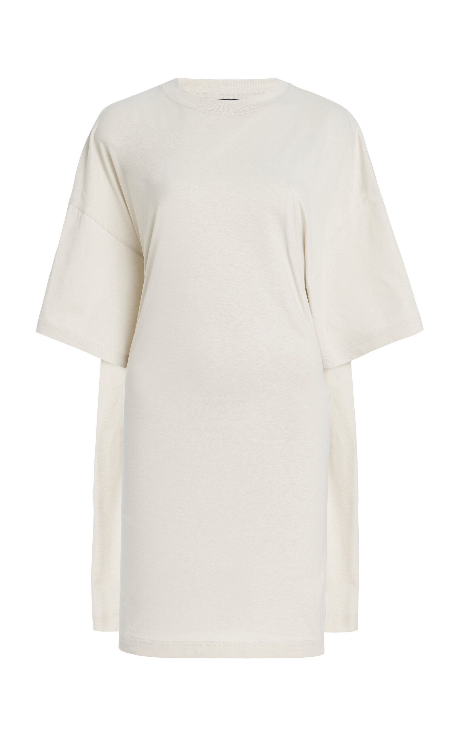 Balenciaga Cotton Mini T-Shirt Dress