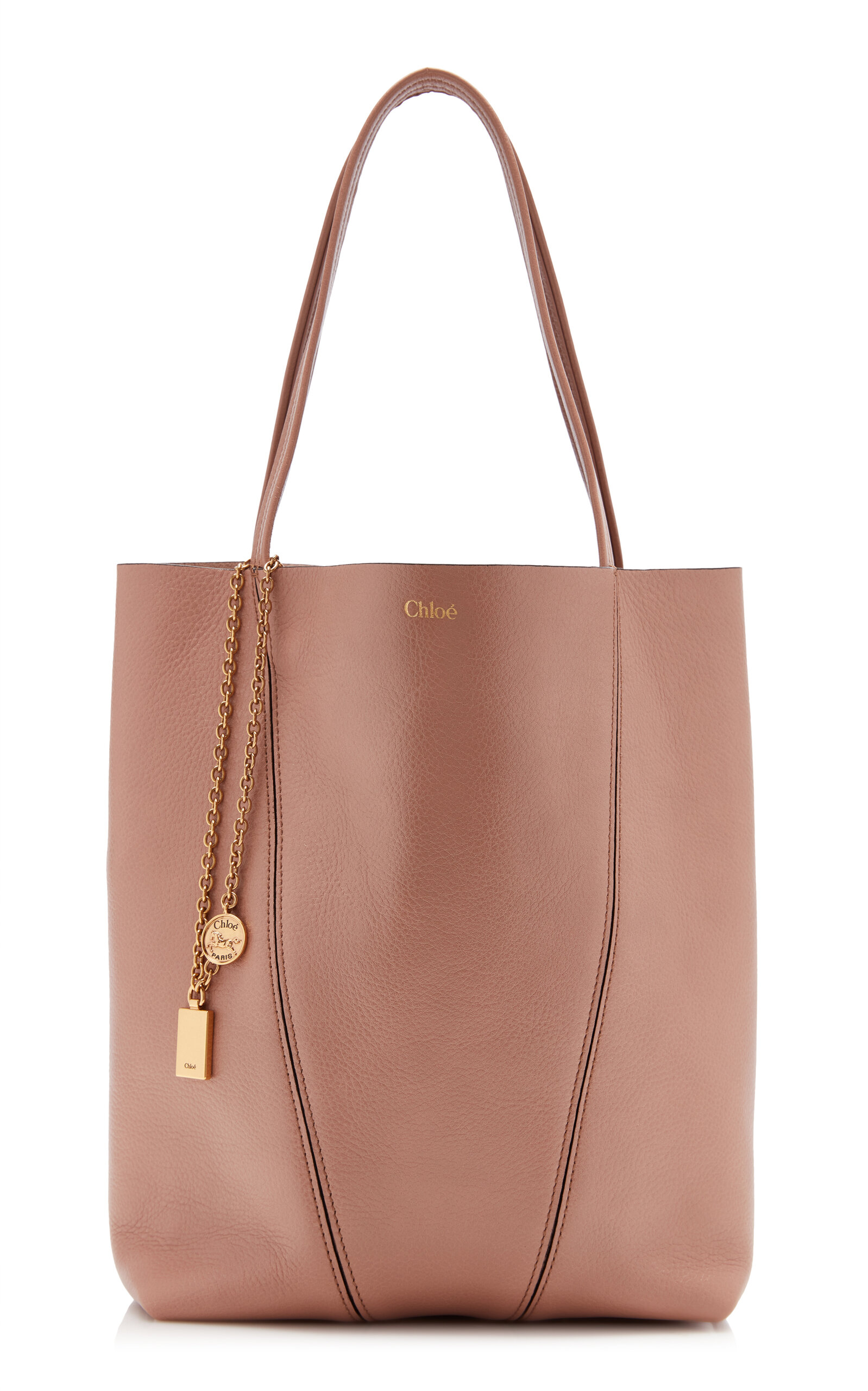 Chloé Spin Leather Tote Bag - Moda Operandi