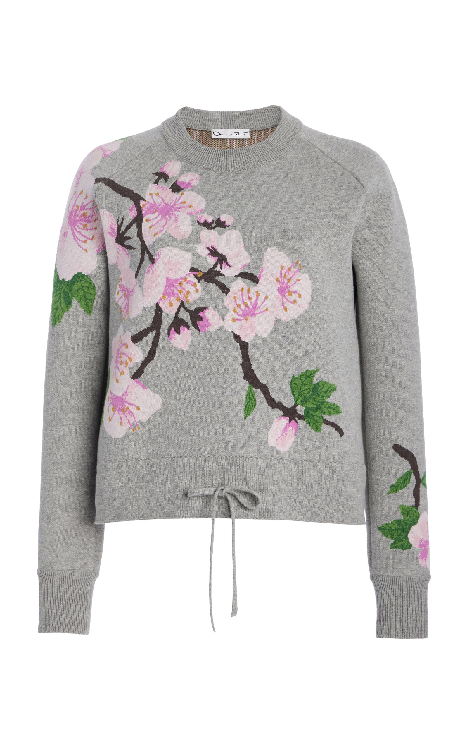 Oscar de la Renta Mélange Pullover - Grey - XS