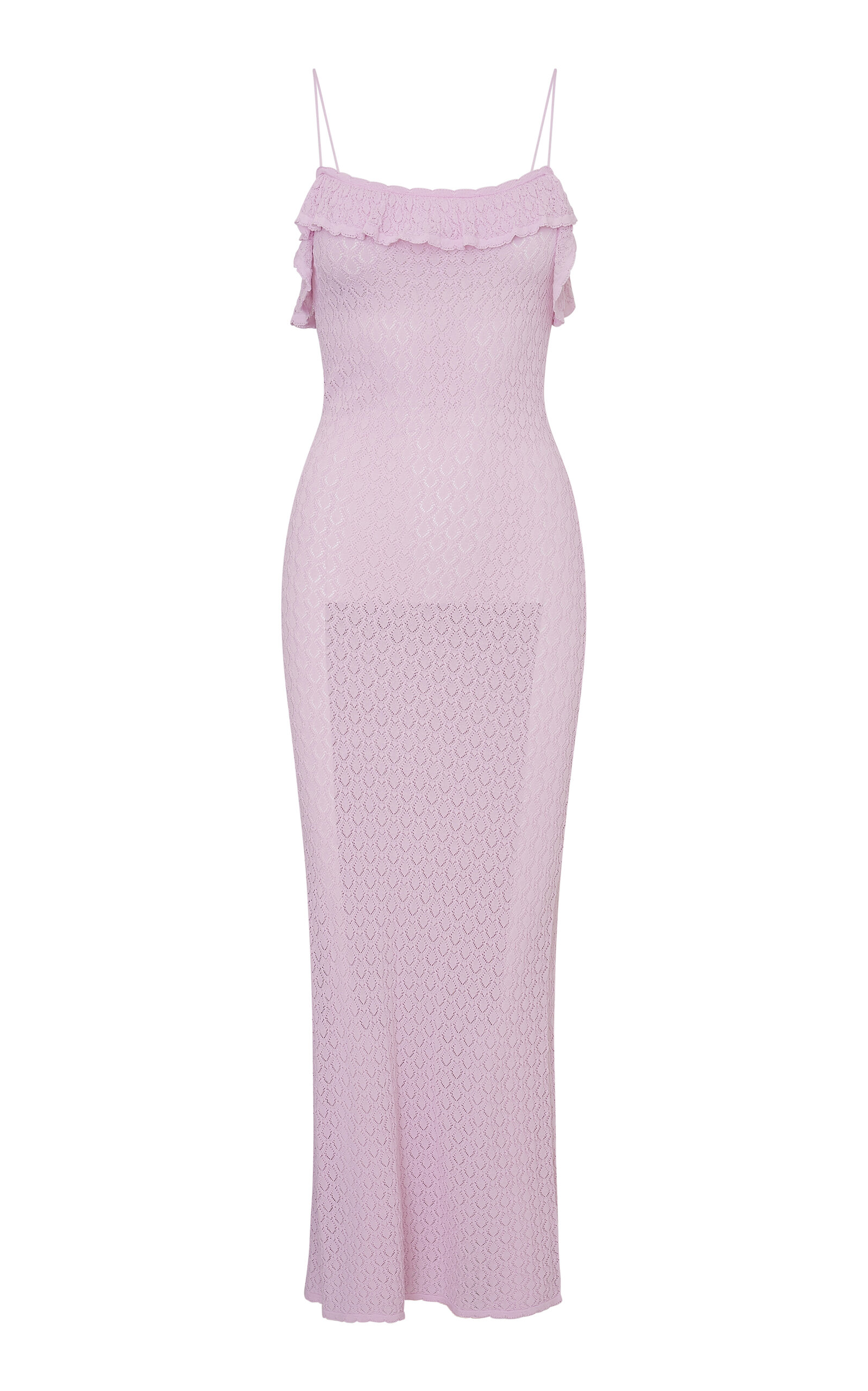 Loveshackfancy Alivia Maxi Dress In Pink