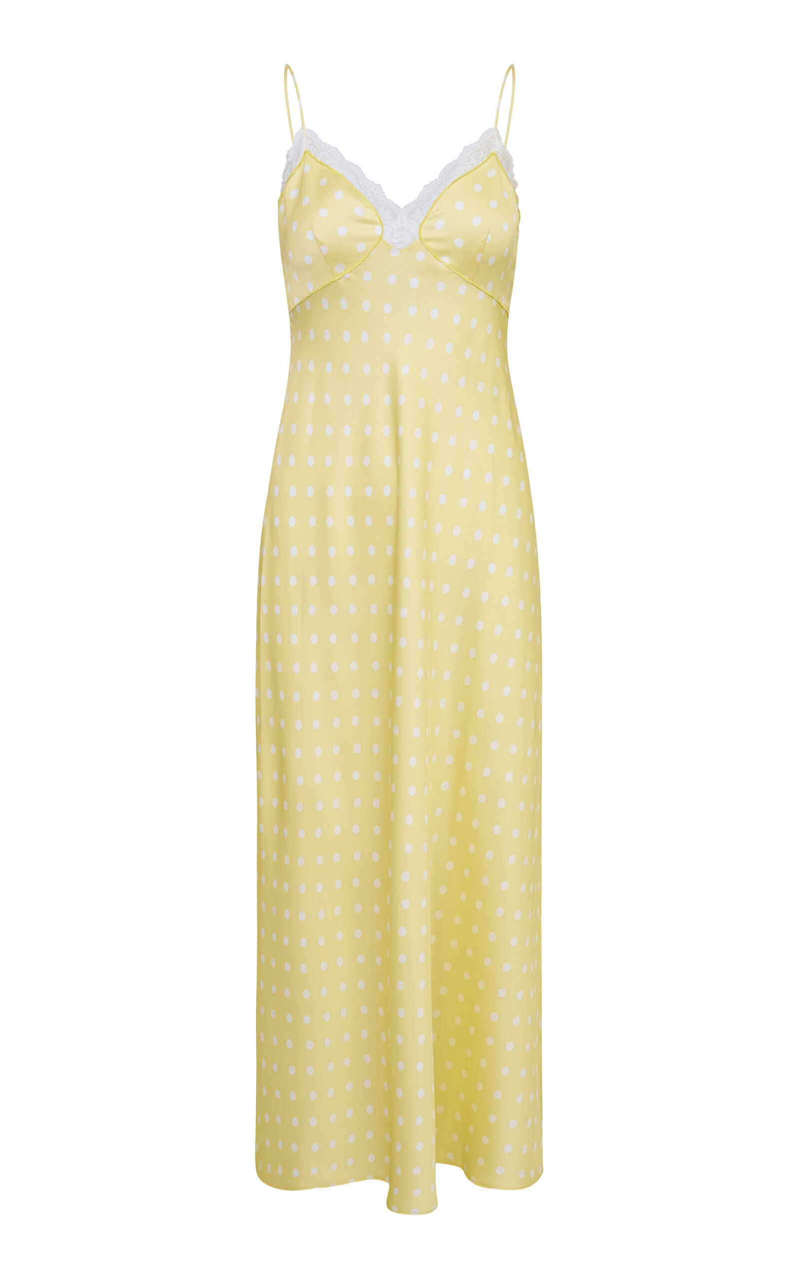 LoveShackFancy Manuela Sheer Maxi Dress