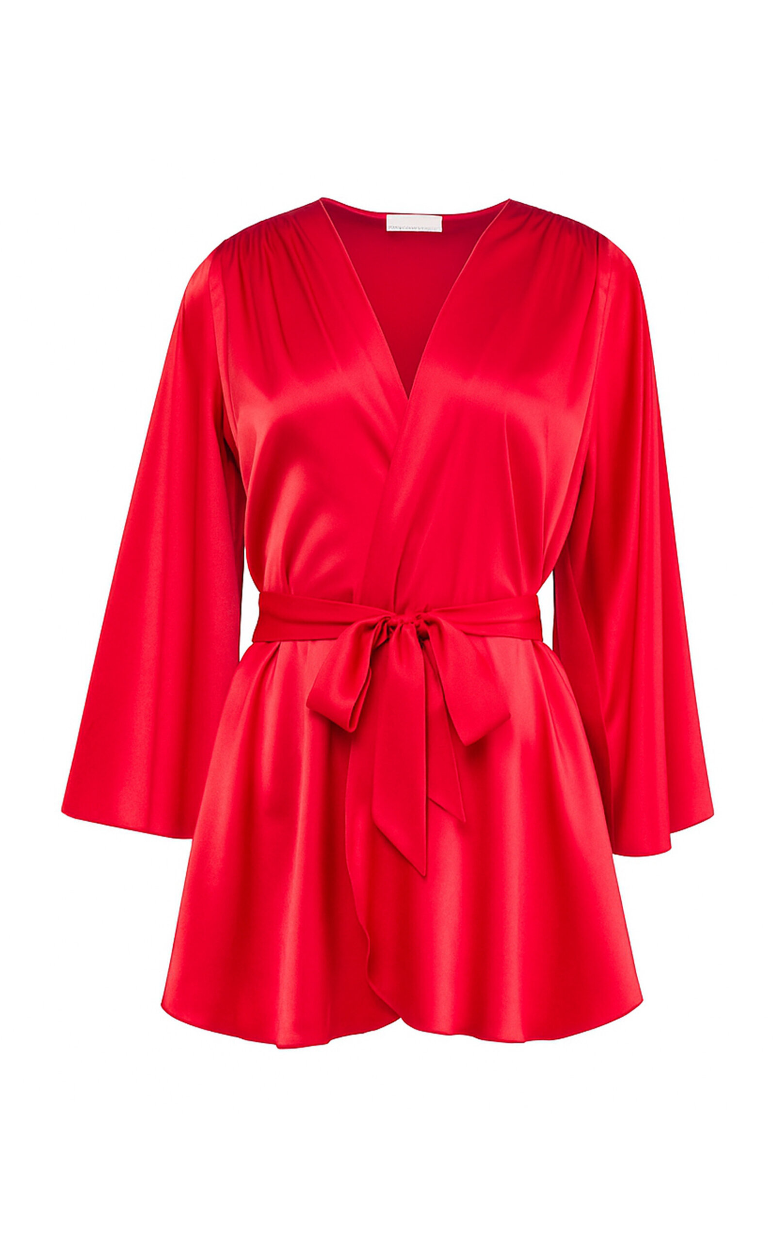 Fleur du Mal Angel Stretch-Silk Robe - Moda Operandi