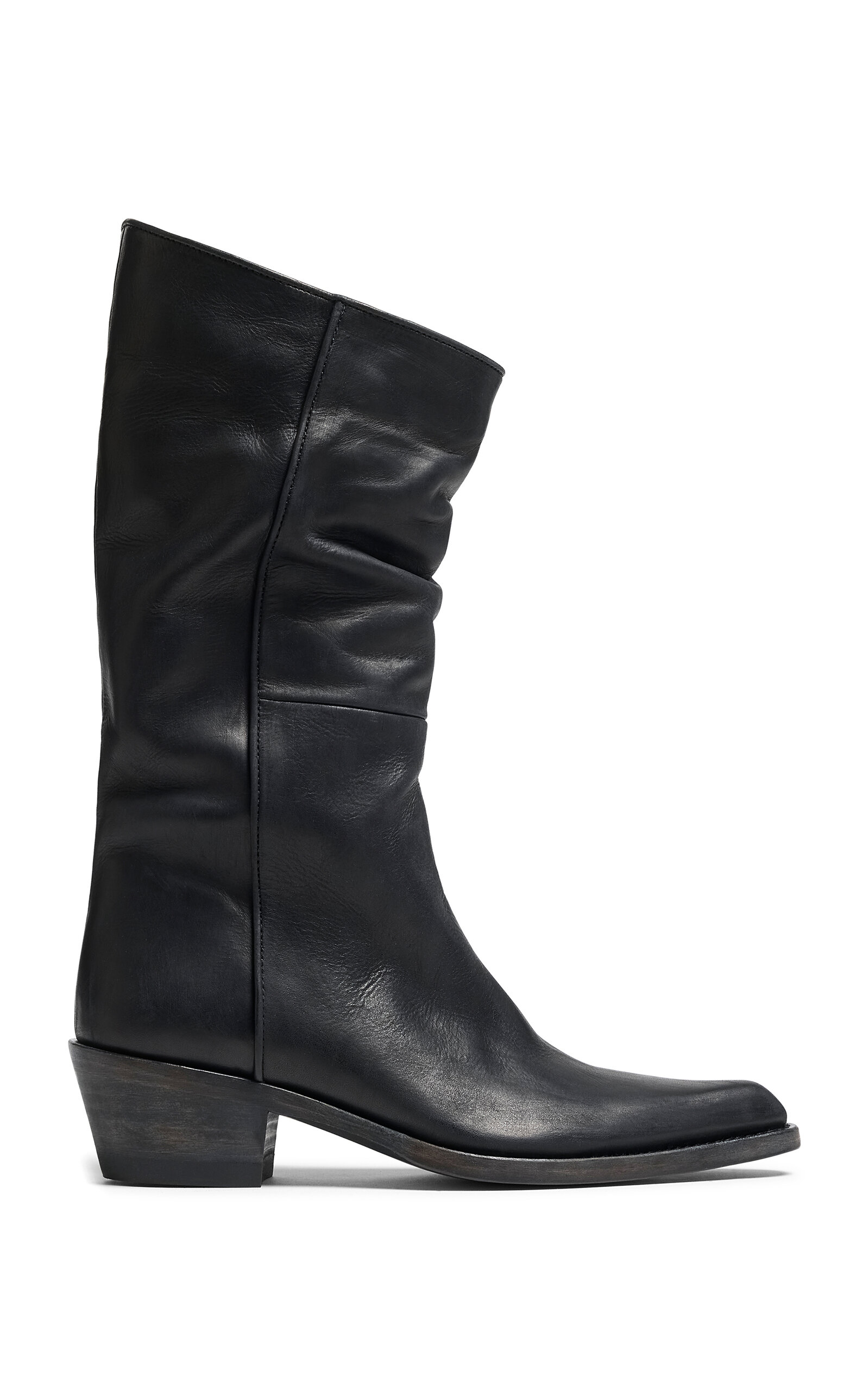 Khaite Clive Leather Boots