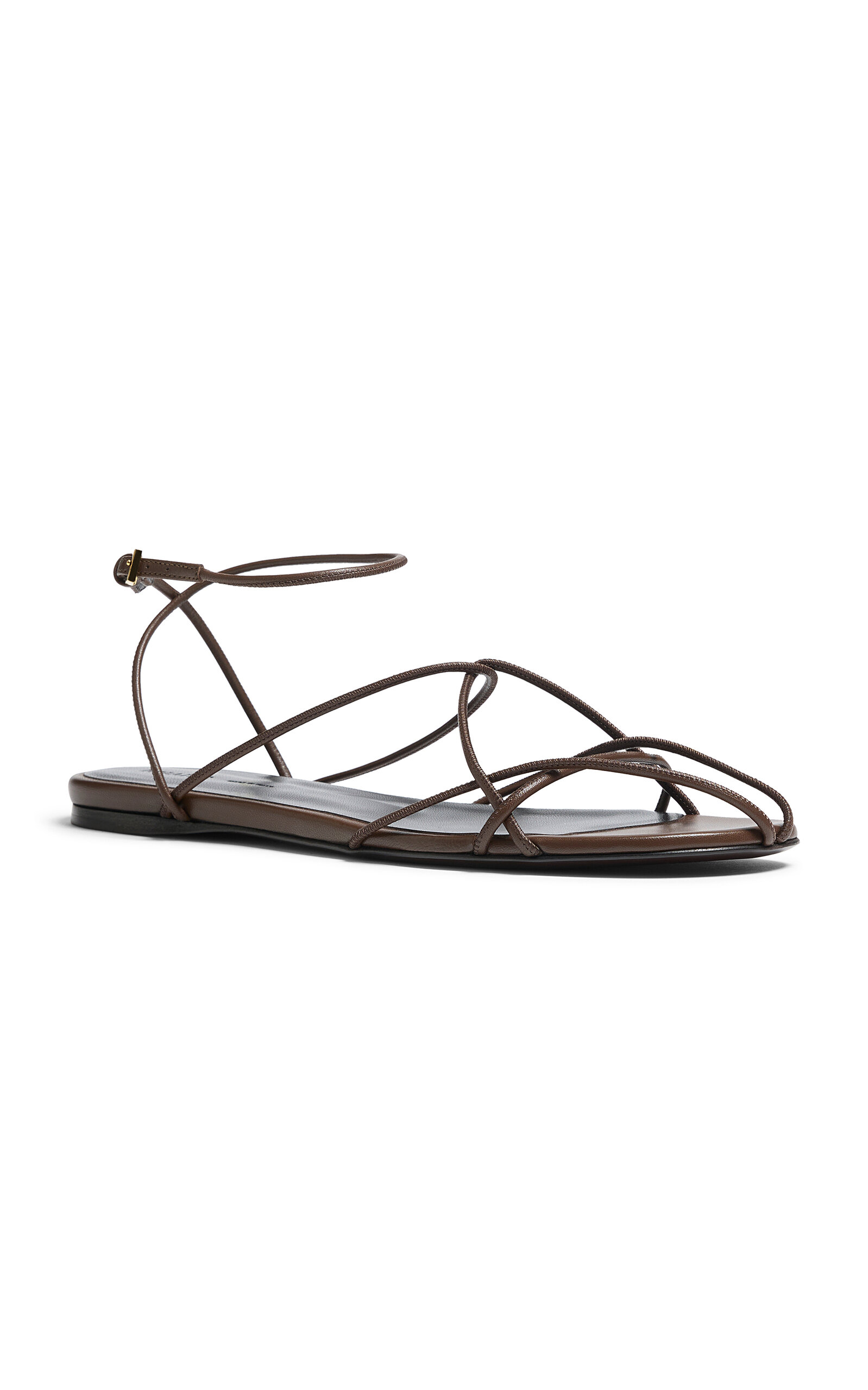 Khaite Loulou Leather Sandals