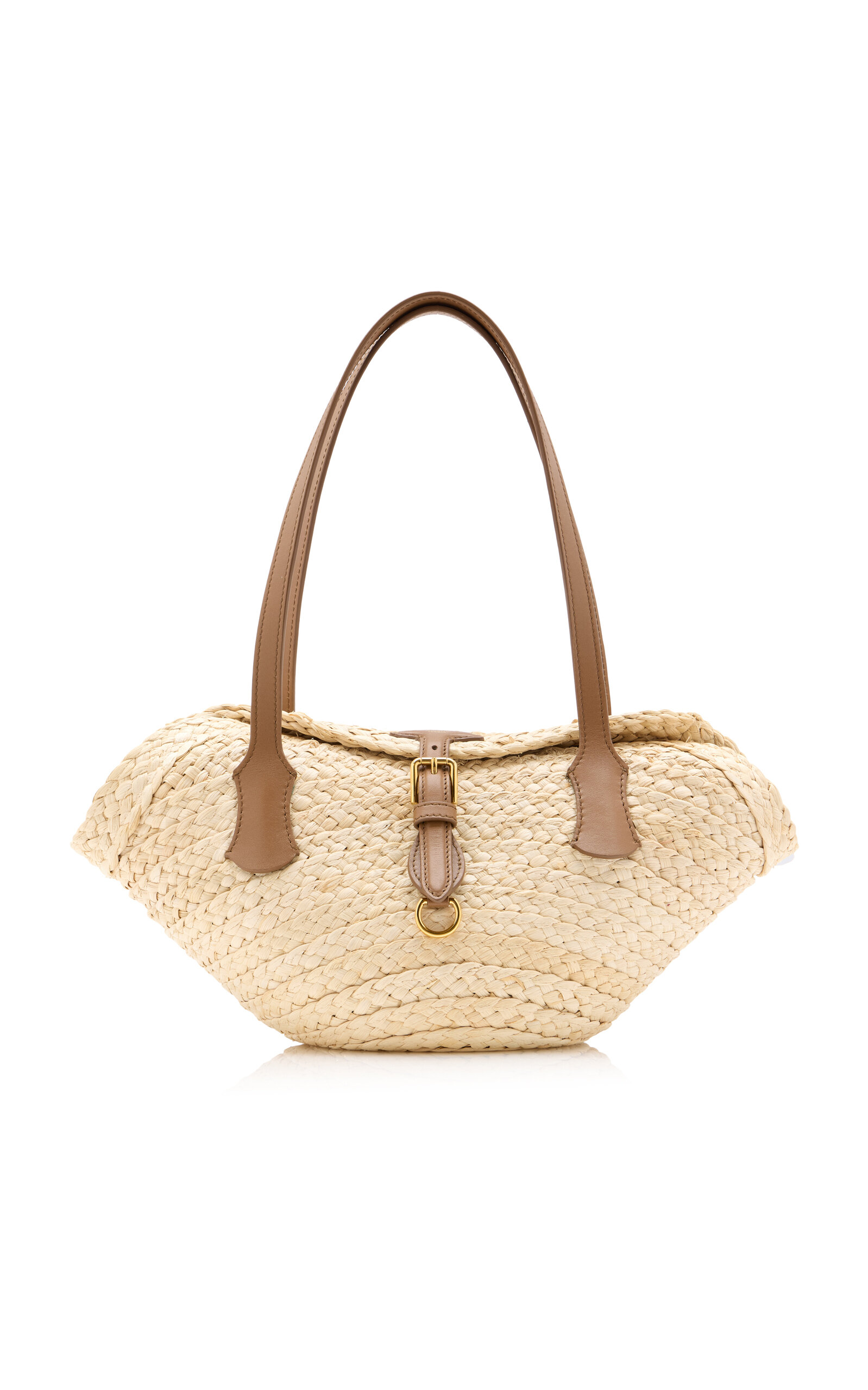Dolce & Gabbana Woven Raffia Shoulder Bag