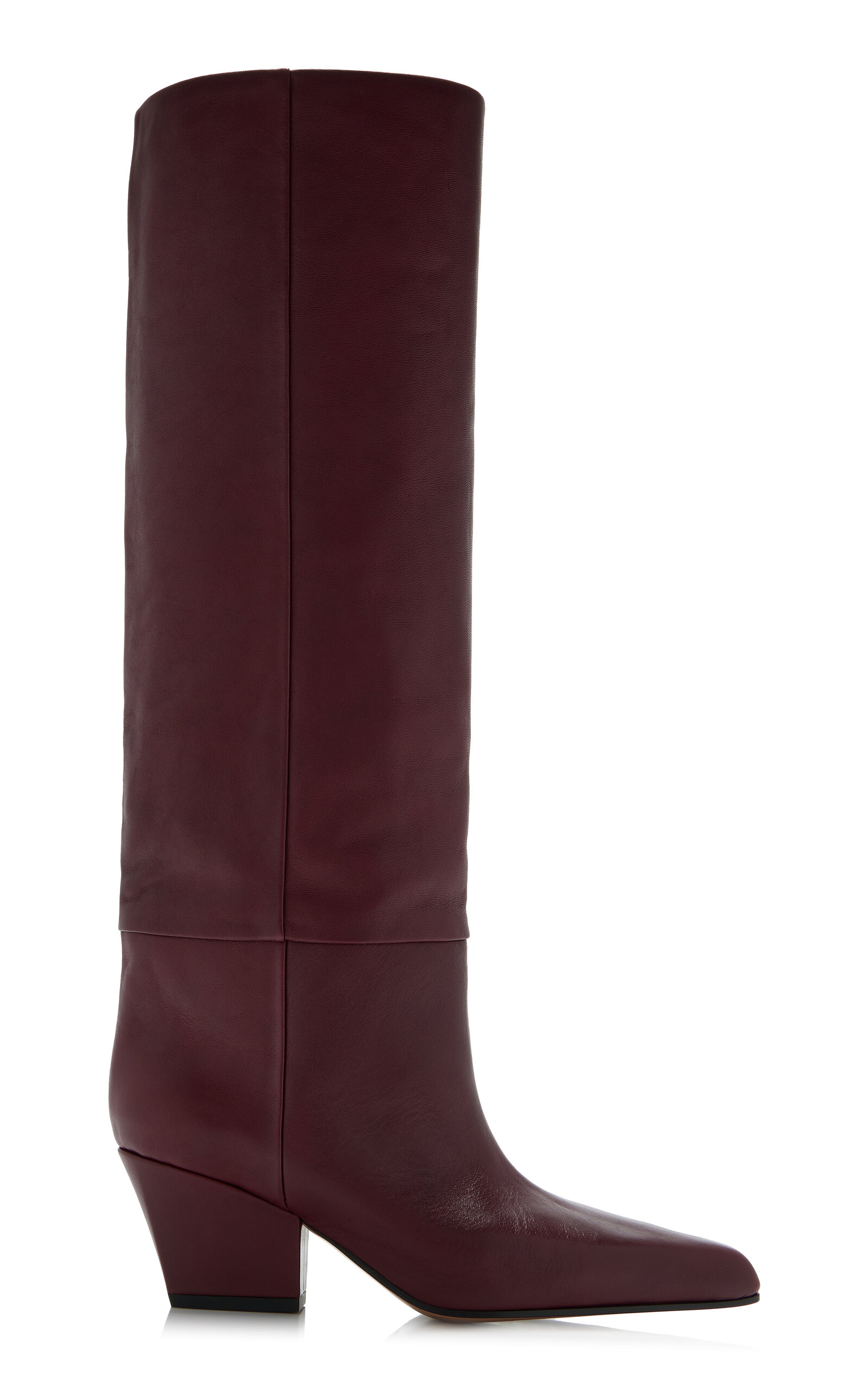 Shop Paris Texas Jane Leather Knee Boots