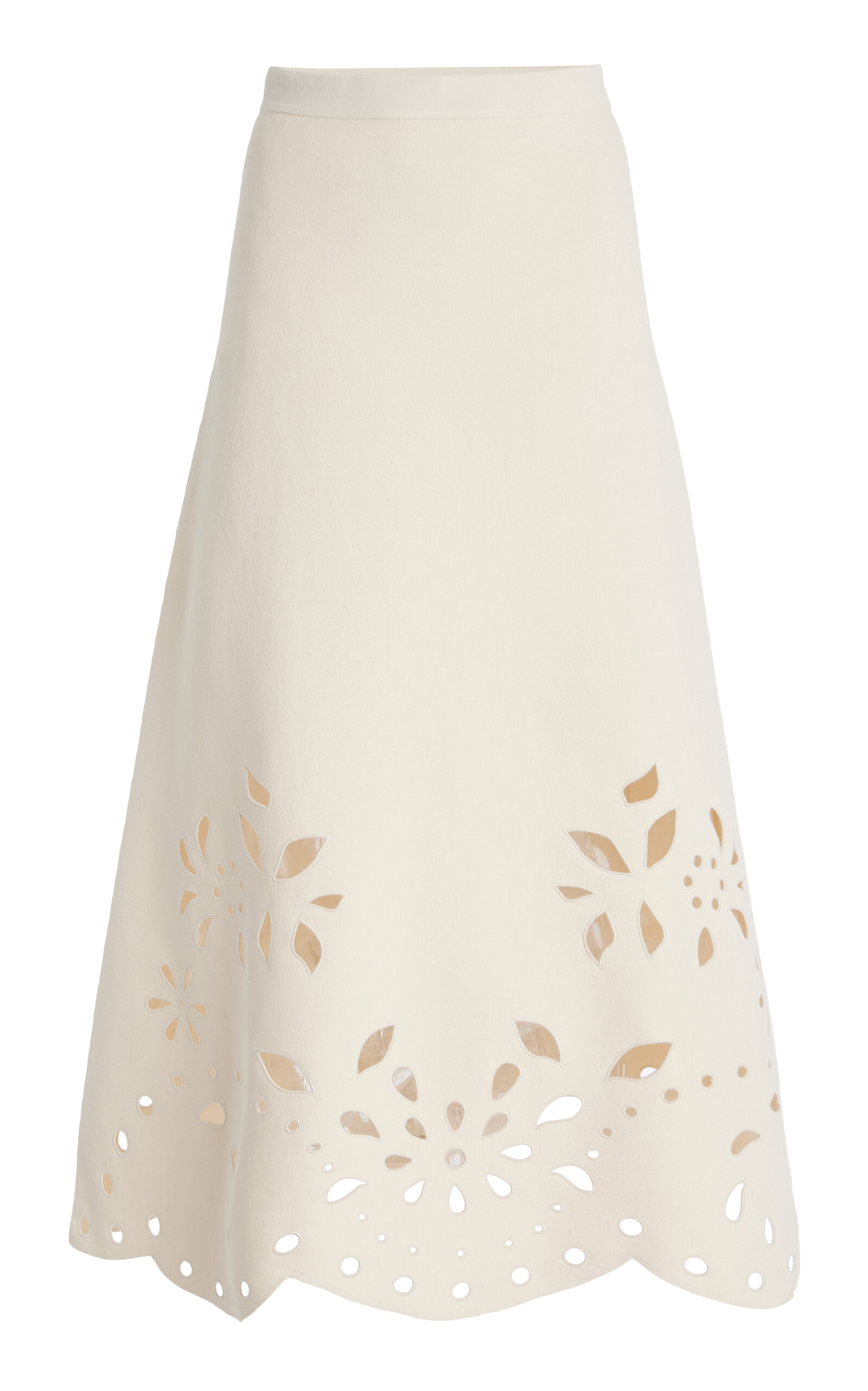 ULLA JOHNSON GRACE KNIT MAXI SKIRT