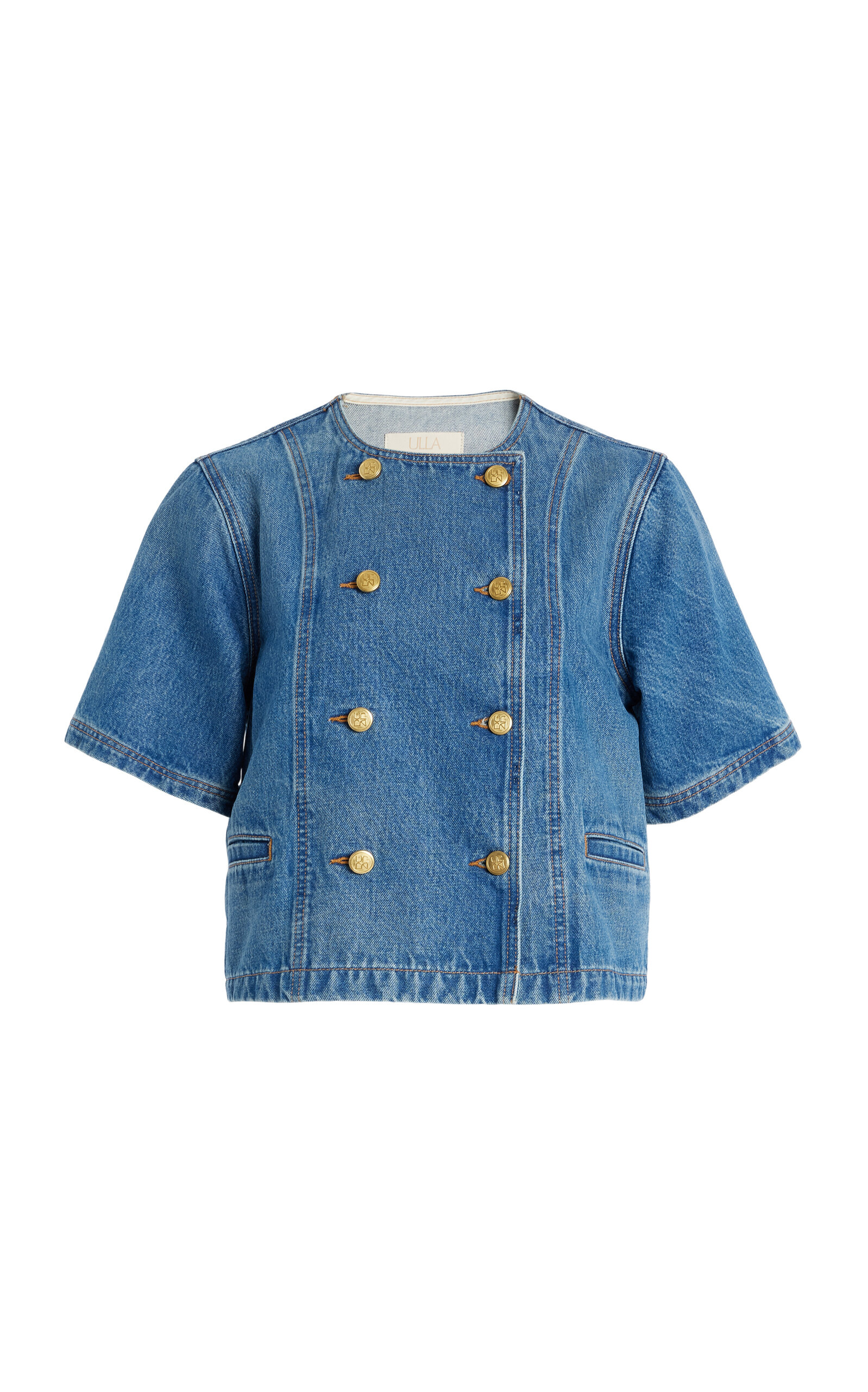 The Serge Denim Cropped Jacket