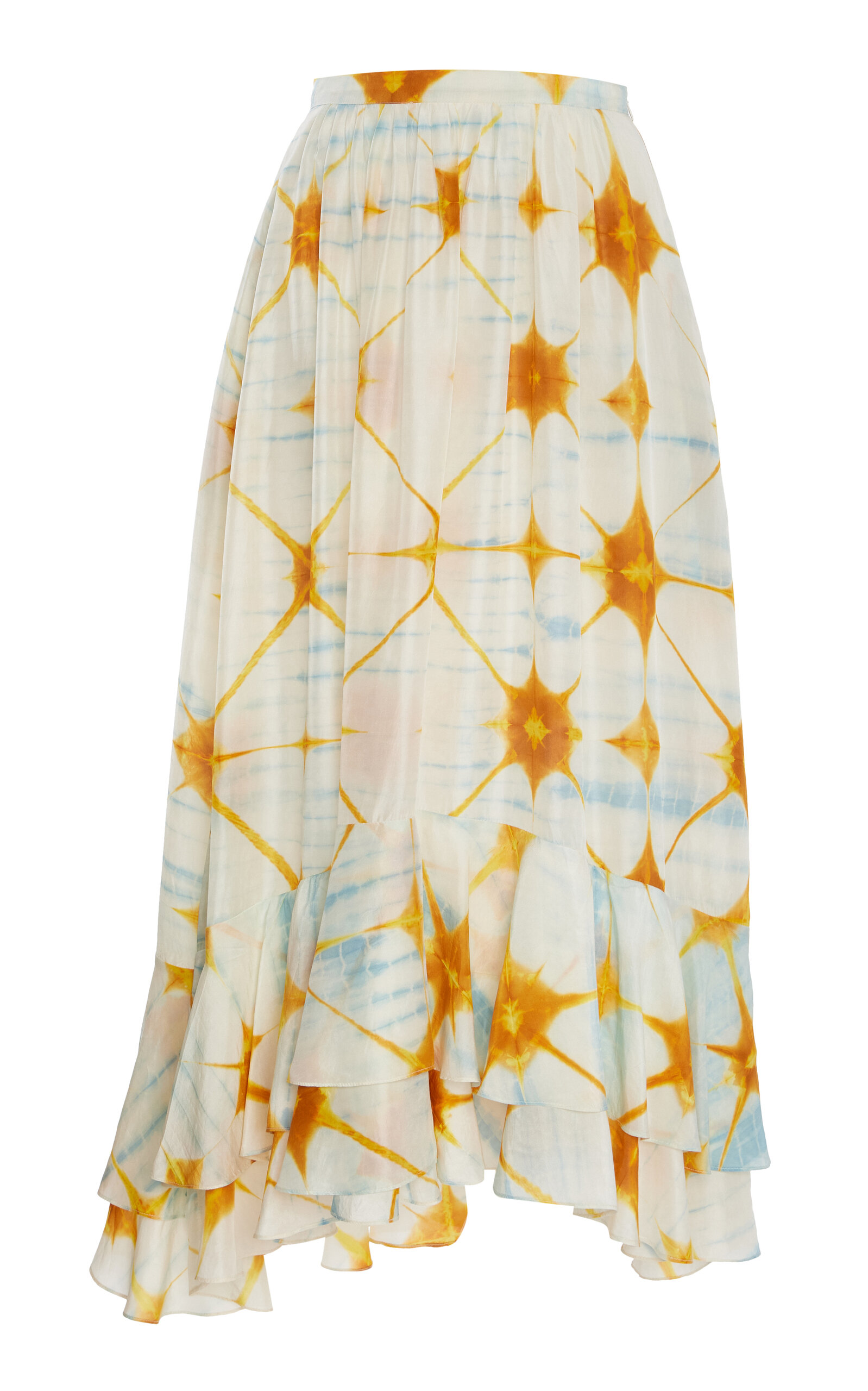 Ulla Johnson Mae Silk Maxi Skirt