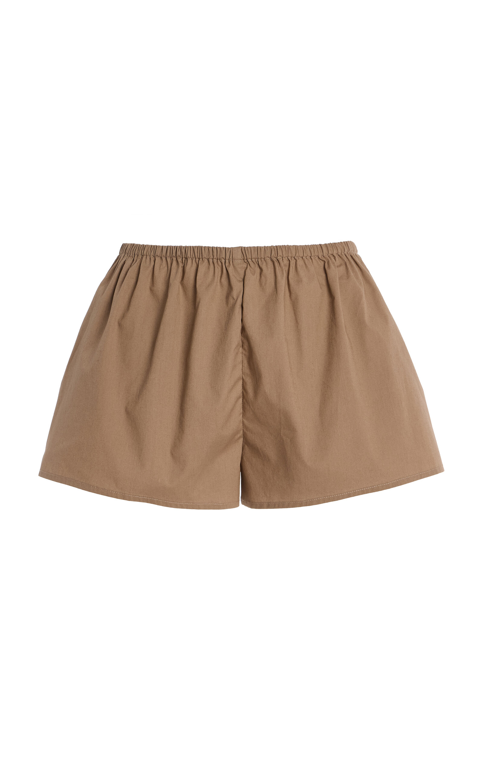 STAUD Paddle Cotton Shorts - Neutral