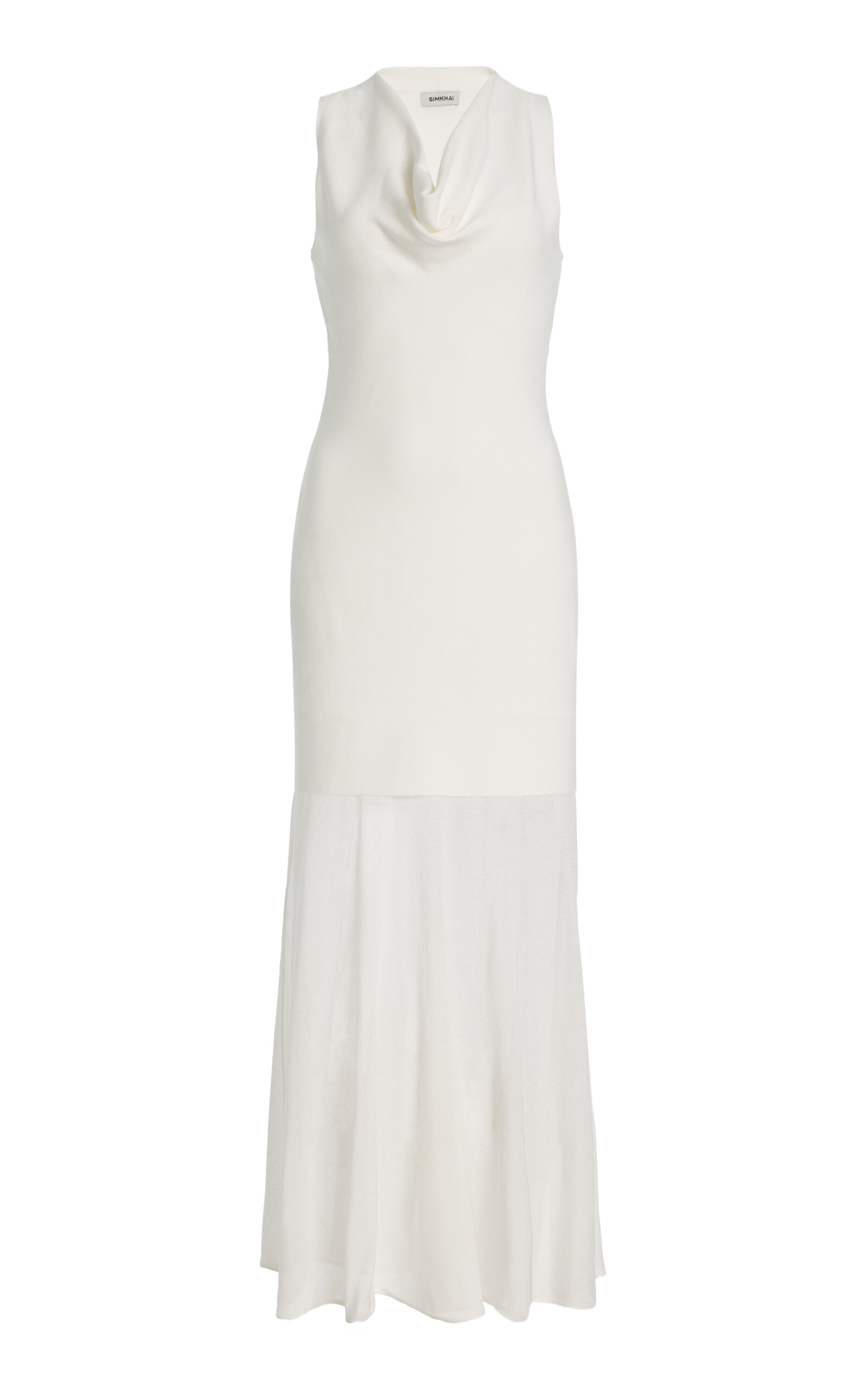 Simkhai Xena Maxi Dress In Ivory In White