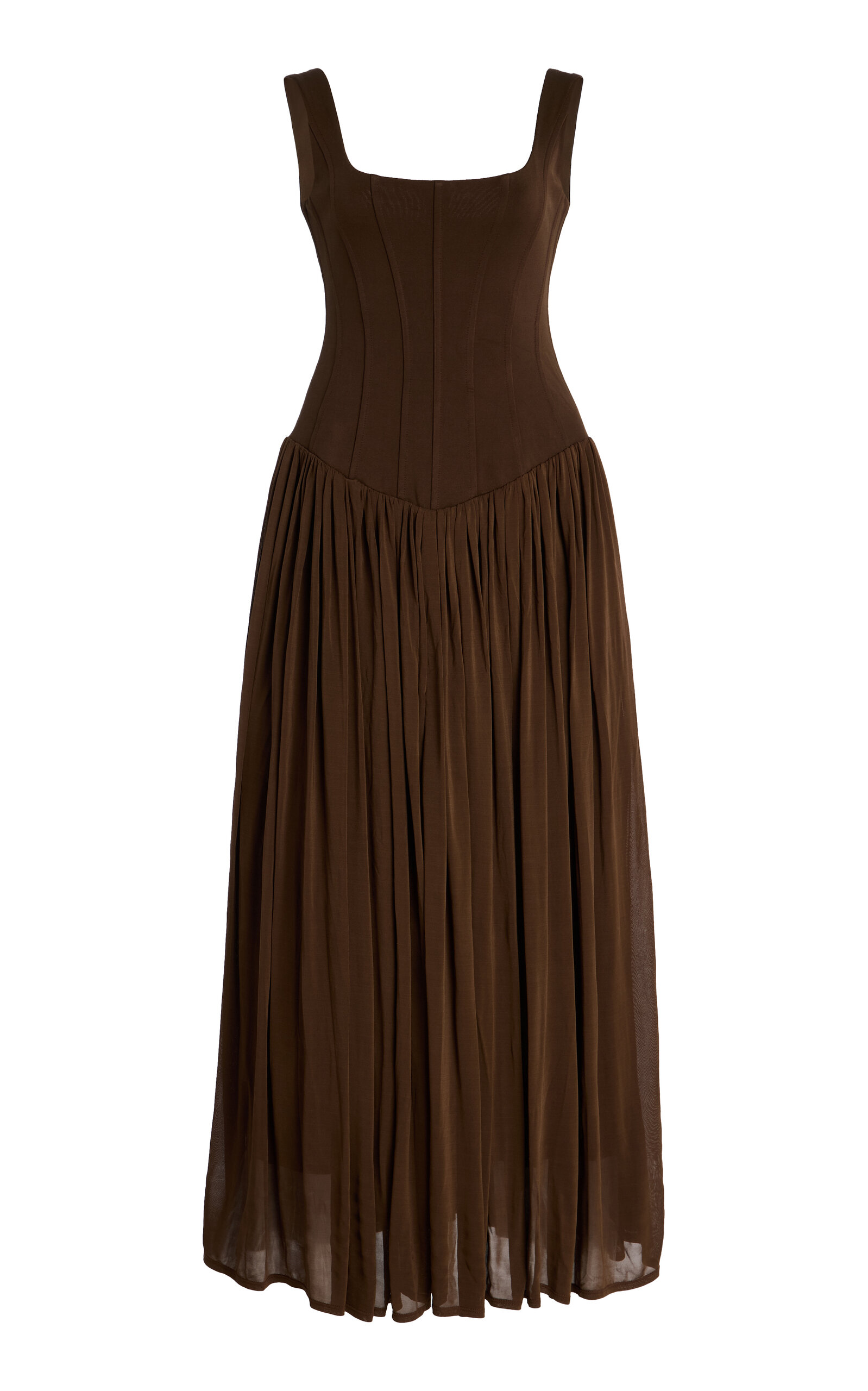 SIMKHAI Jamie Tank Midi Dress - Women's Clothing