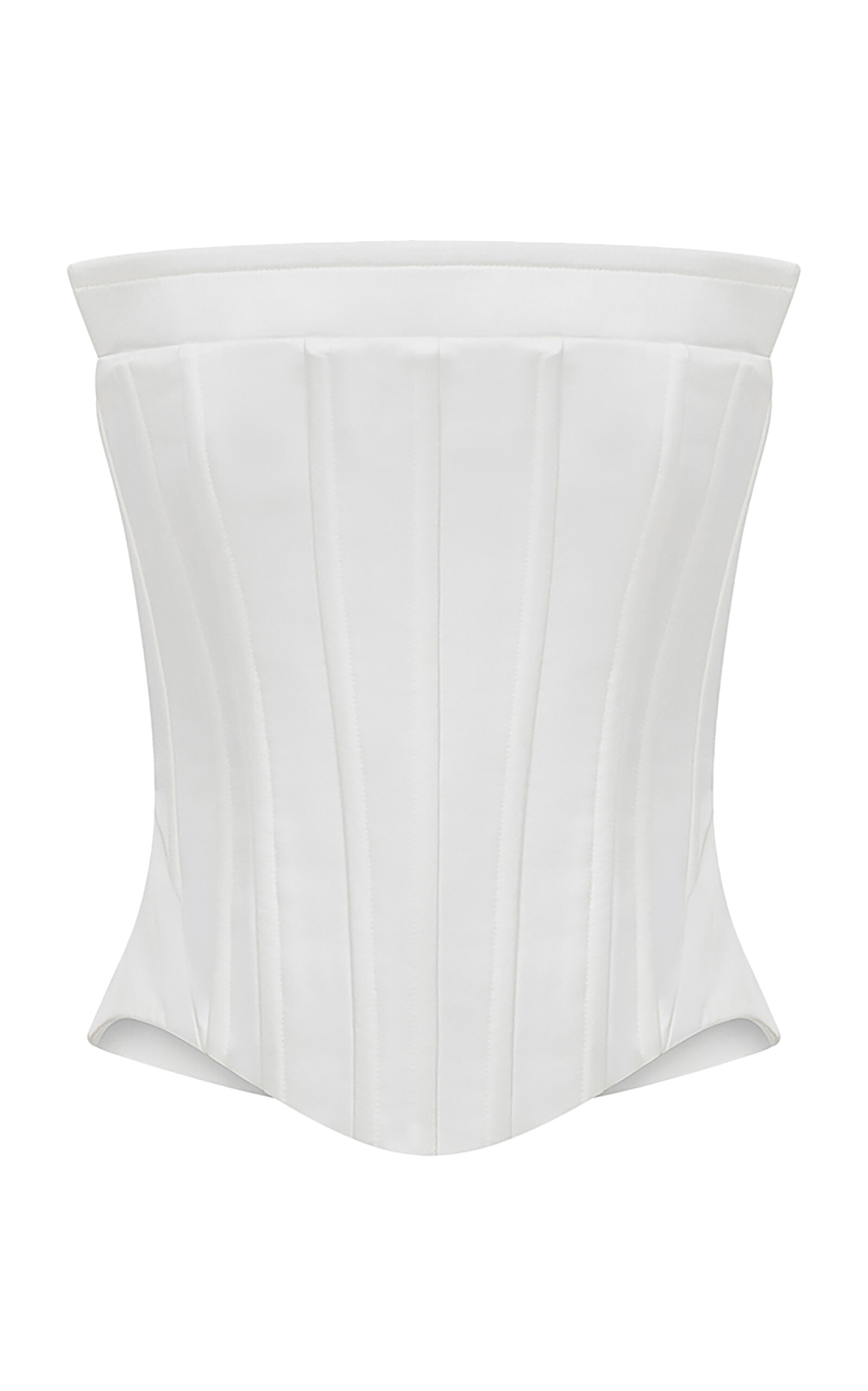 . Exclusive Yuan Crepe Corset Top