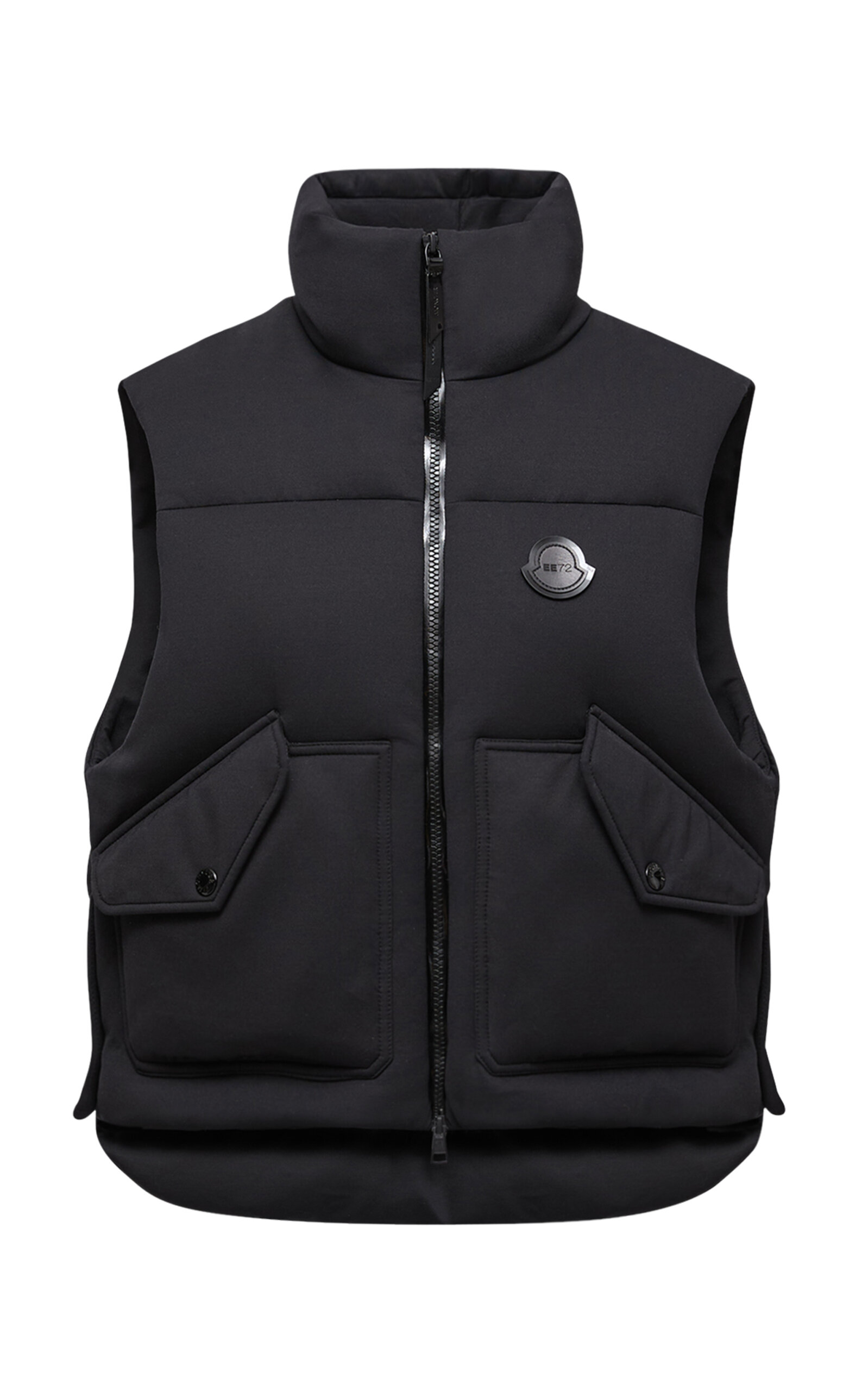 Moncler Genius X Ee72 By Edward Enninful Otis Down Vest In Black