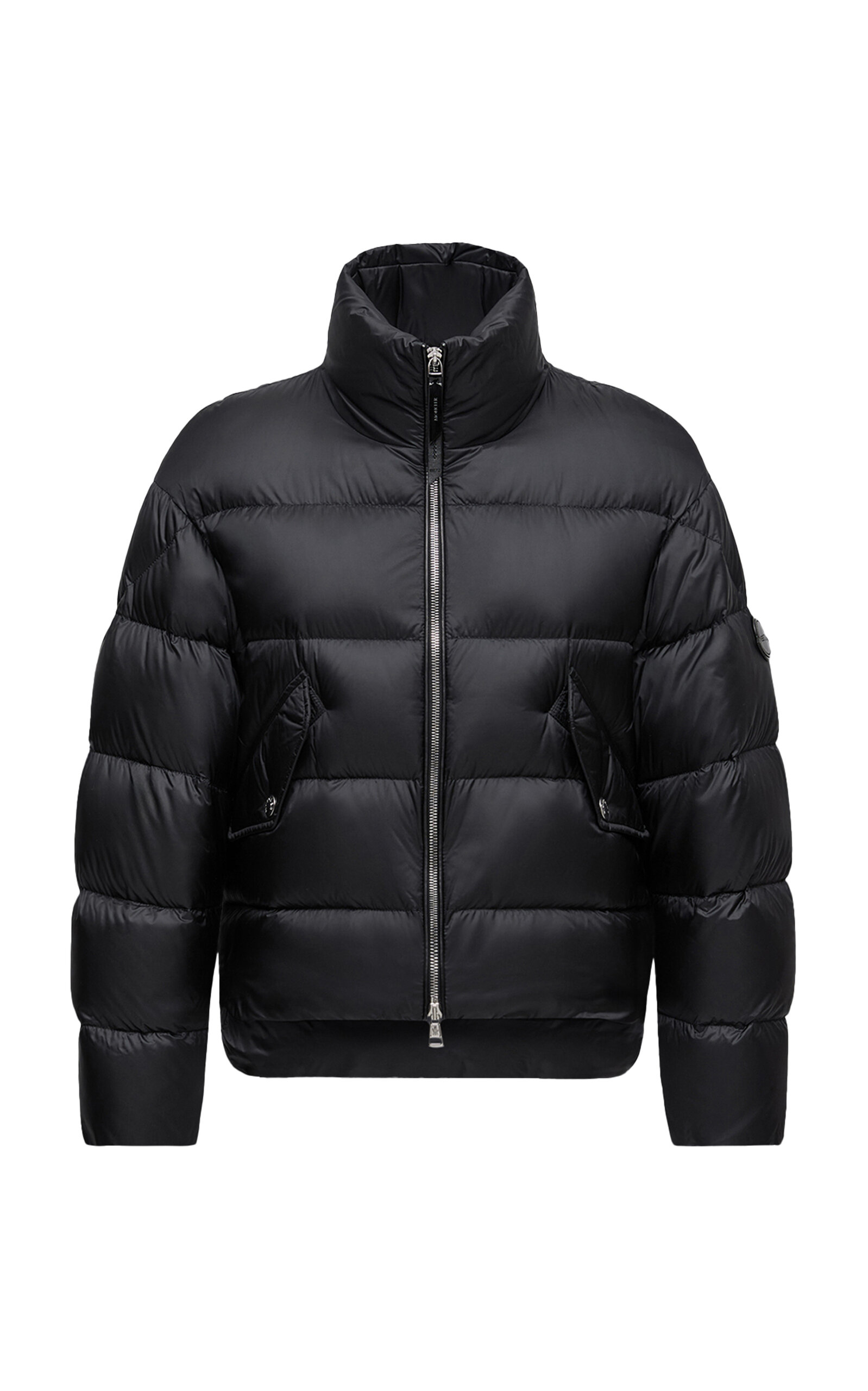 Moncler Genius Moncler X Edward Enninful Blas Short Matte Down Jacket In Black