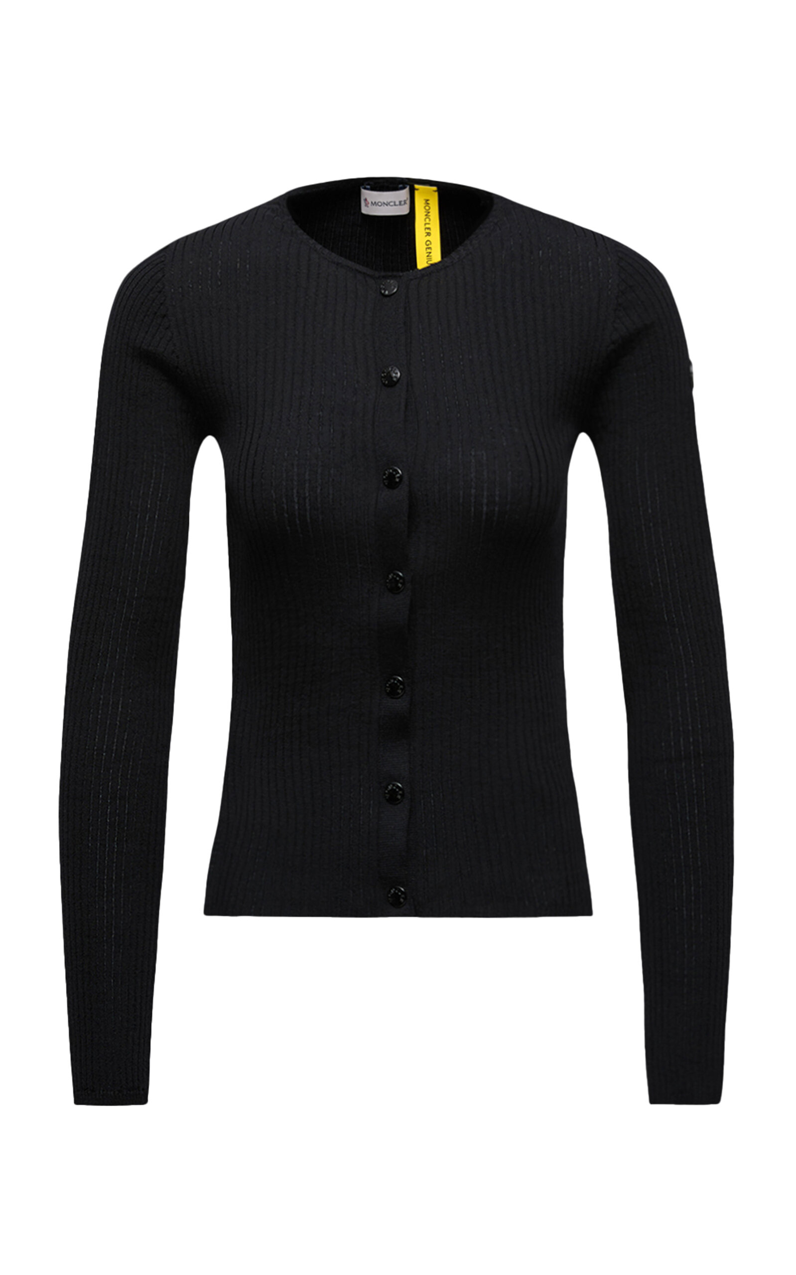 Moncler Genius X Ee72 By Edward Enninful Wool Cardigan In Black