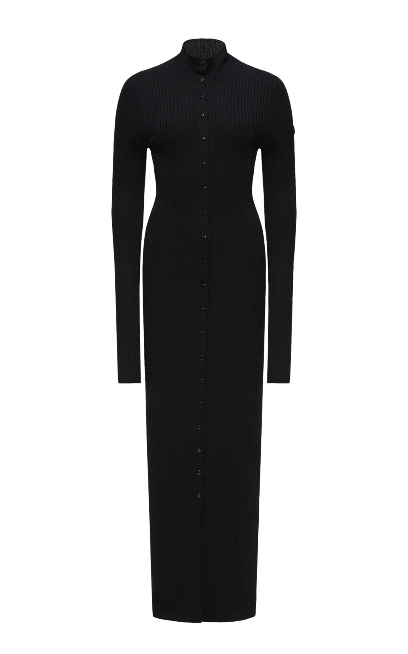 Moncler Genius X Ee72 By Edward Enninful Wool Turtleneck Dress In Black