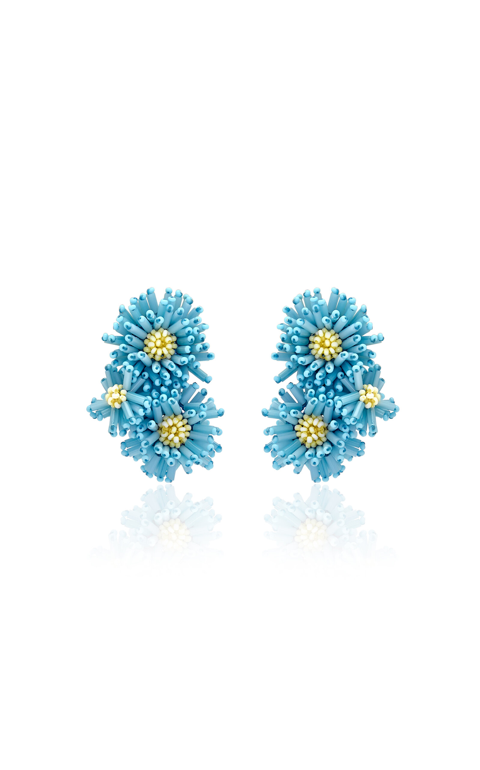 Oscar de la Renta Oscar de la Renta Earrings - blue