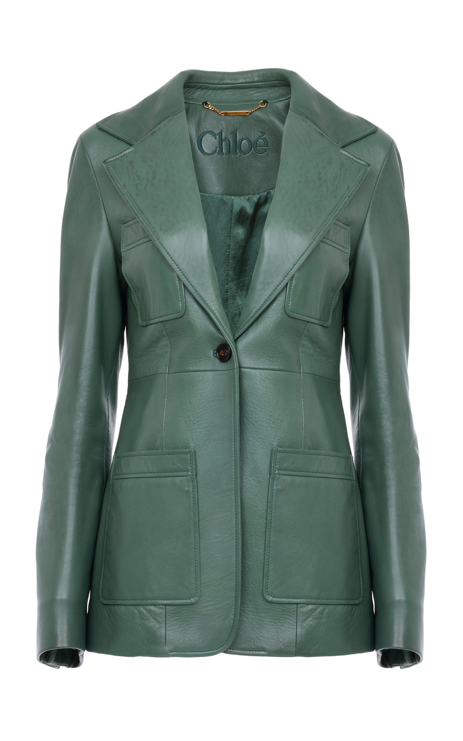 Chloé Leather Jacket - Women's Clothing