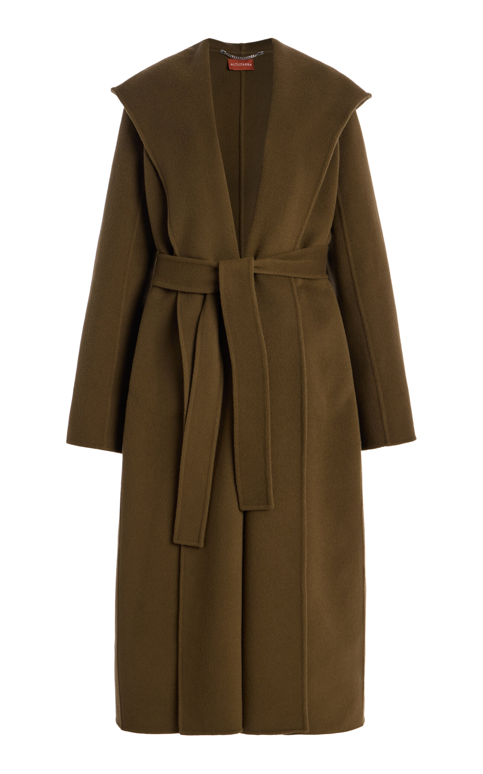 Altuzarra Cole Wool-Blend Trench Coat - Brown