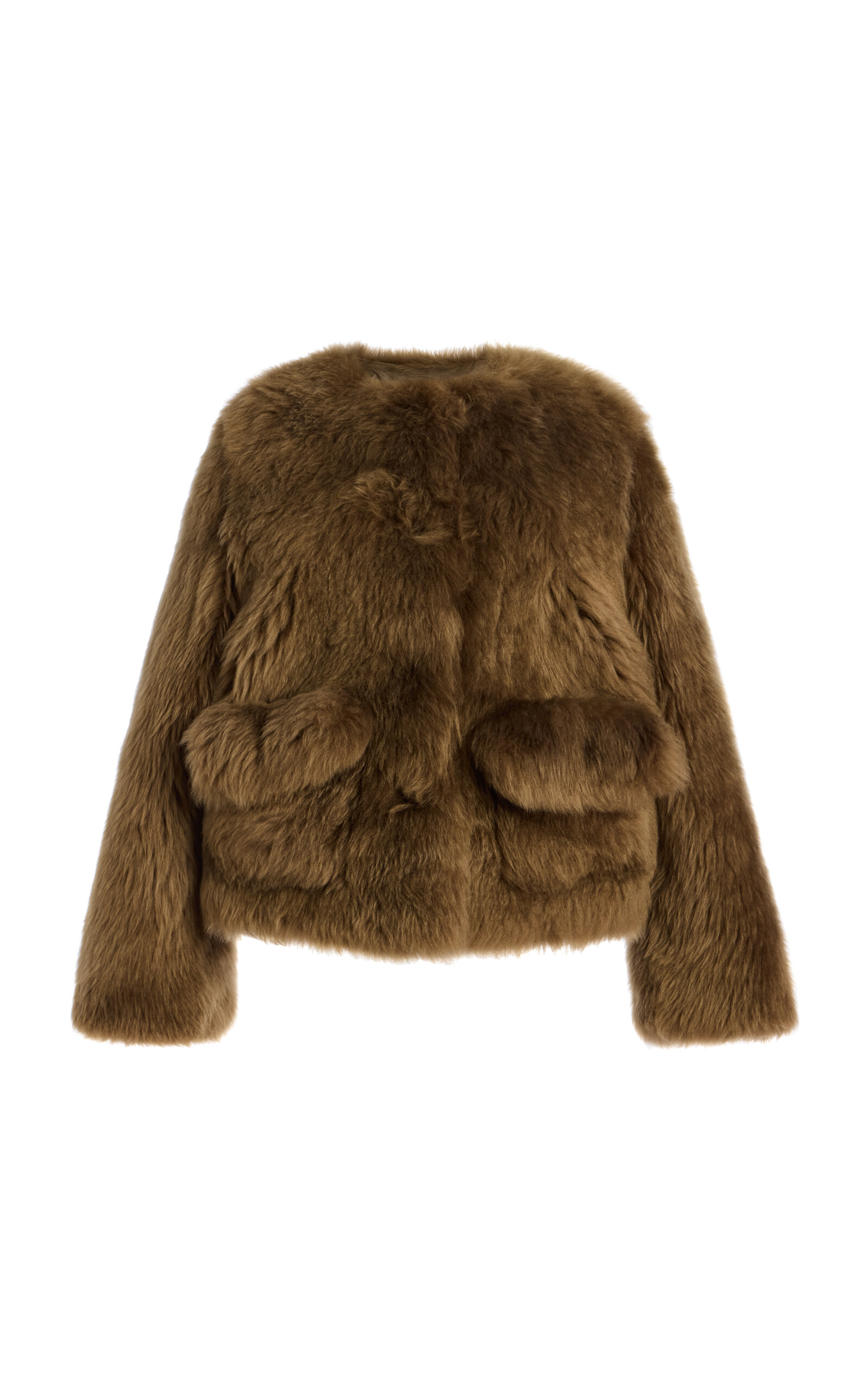 Altuzarra Maury Shearling Short Coat