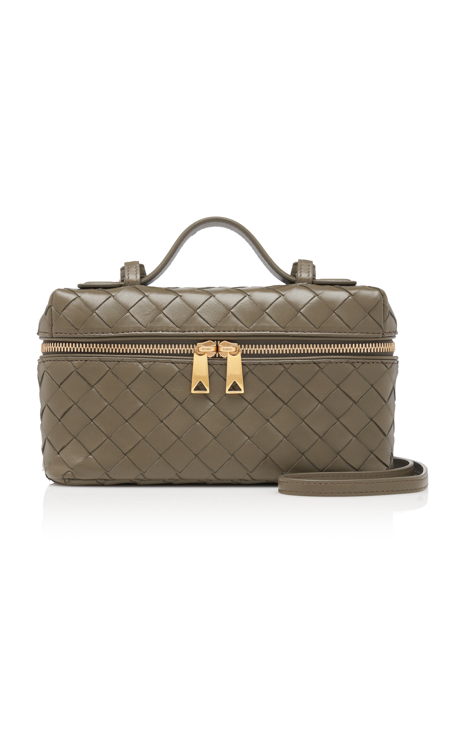 Bottega Veneta Bang Bang Intrecciato Leather Vanity Case