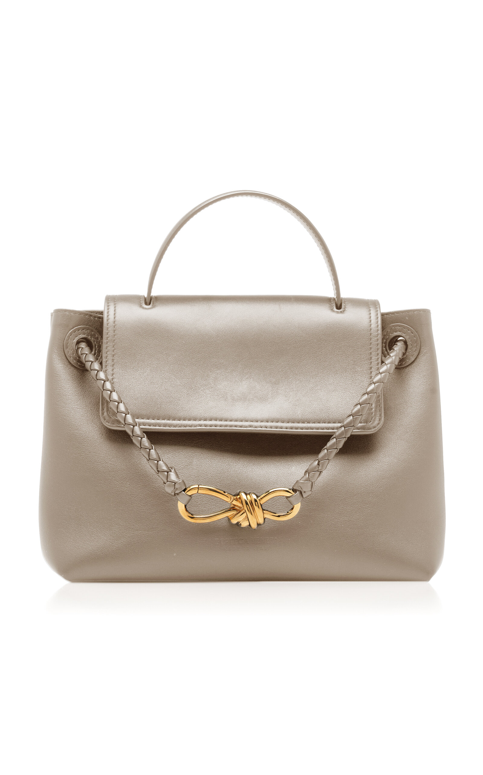 Bottega Veneta Small Ciao Ciao Leather Top Handle Bag