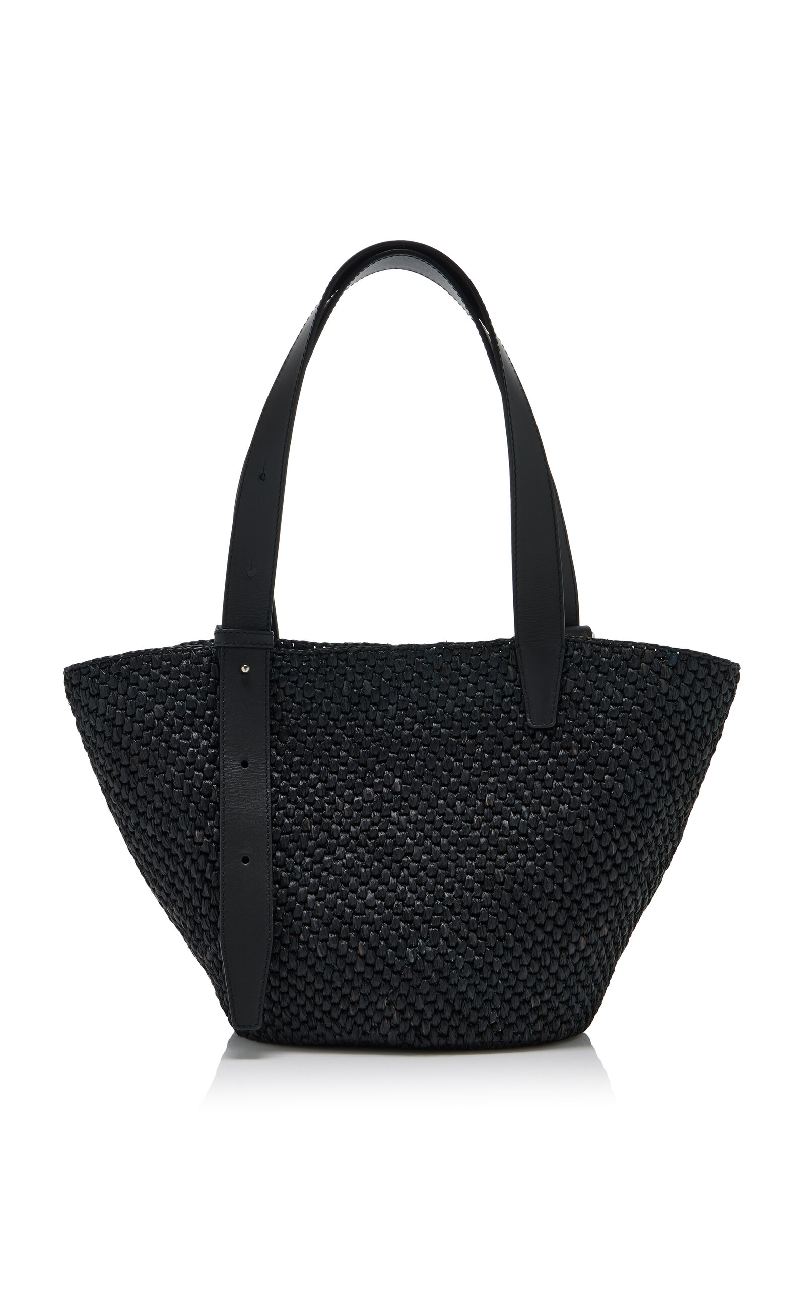 Lié Studio The Bianca Small Raffia Tote Bag