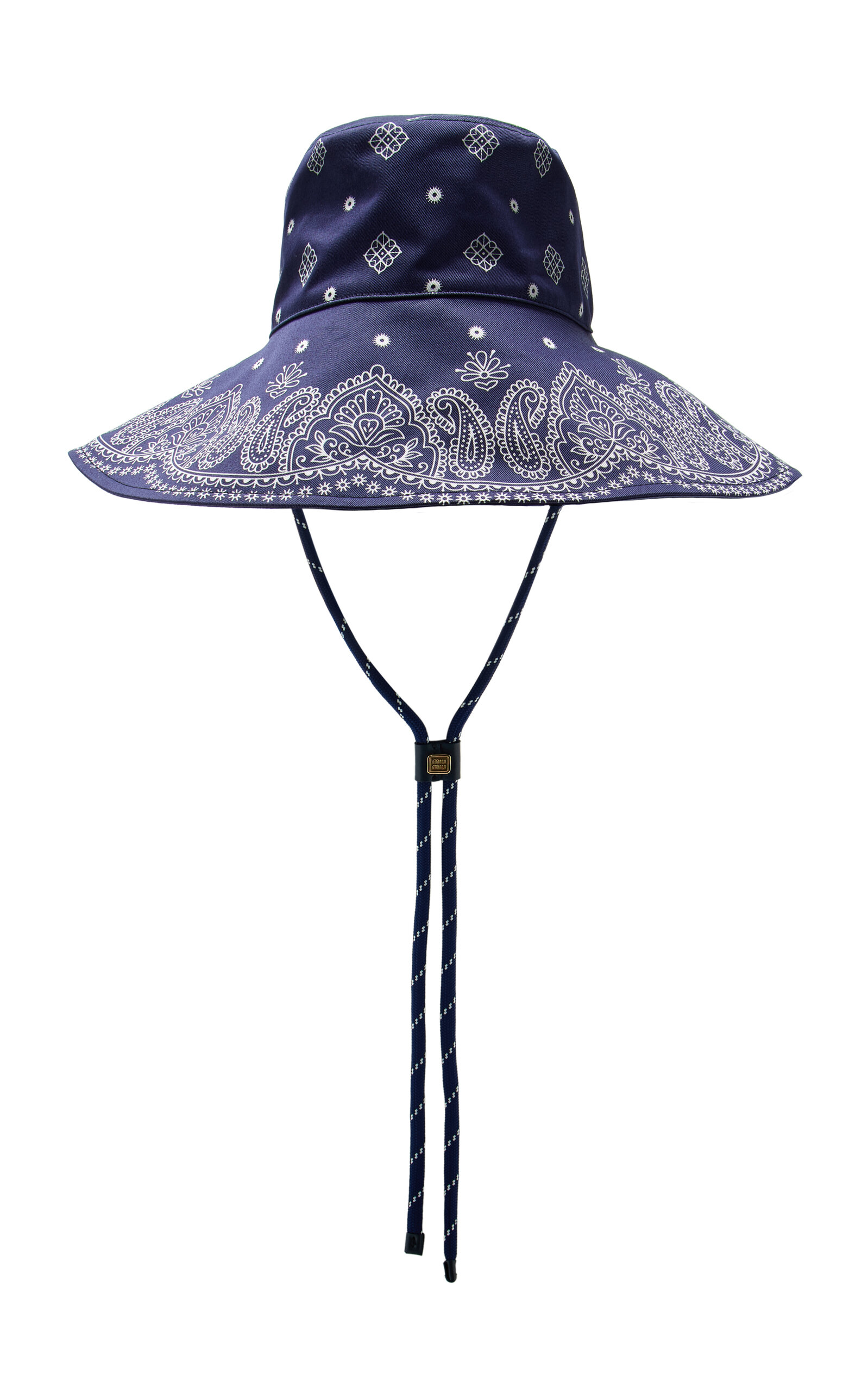 Miu Miu Bandana-Print Bucket Hat