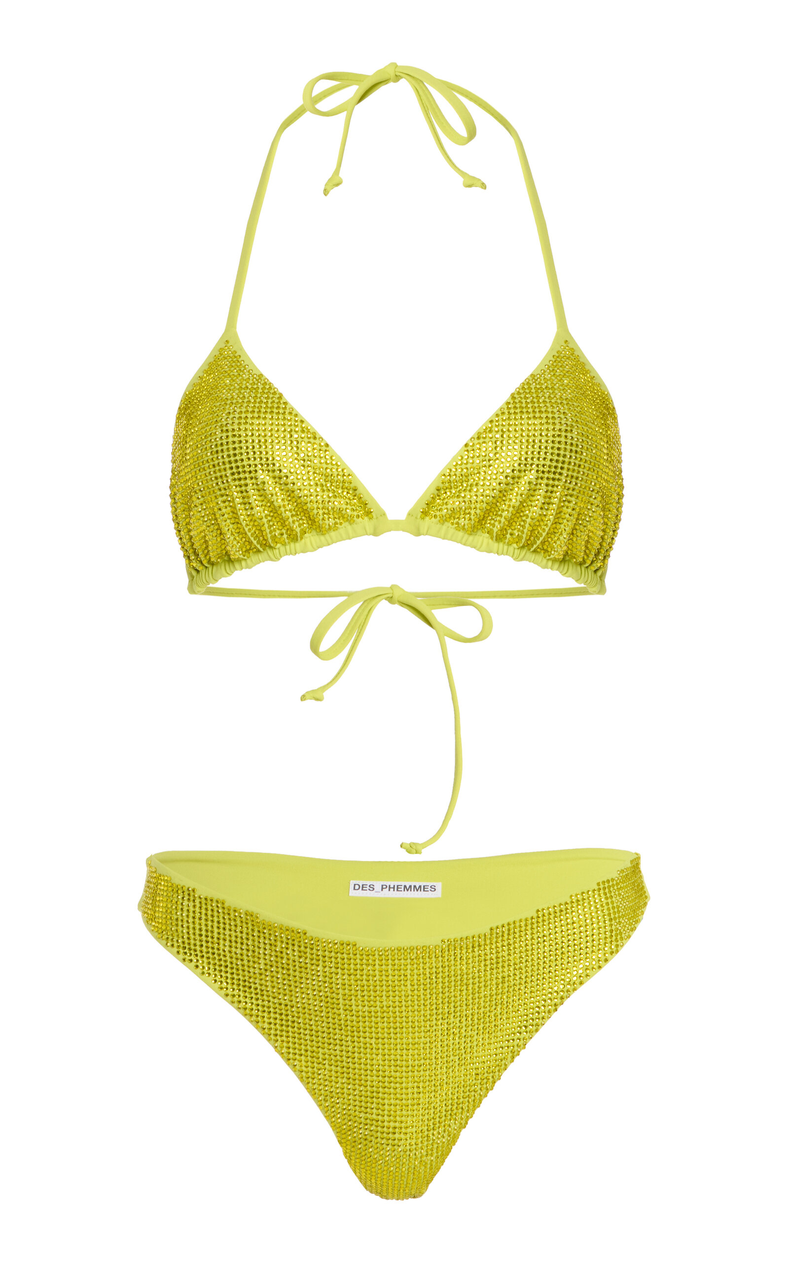 DES_PHEMMES EXCLUSIVE RIVIERA EMBROIDERED BIKINI