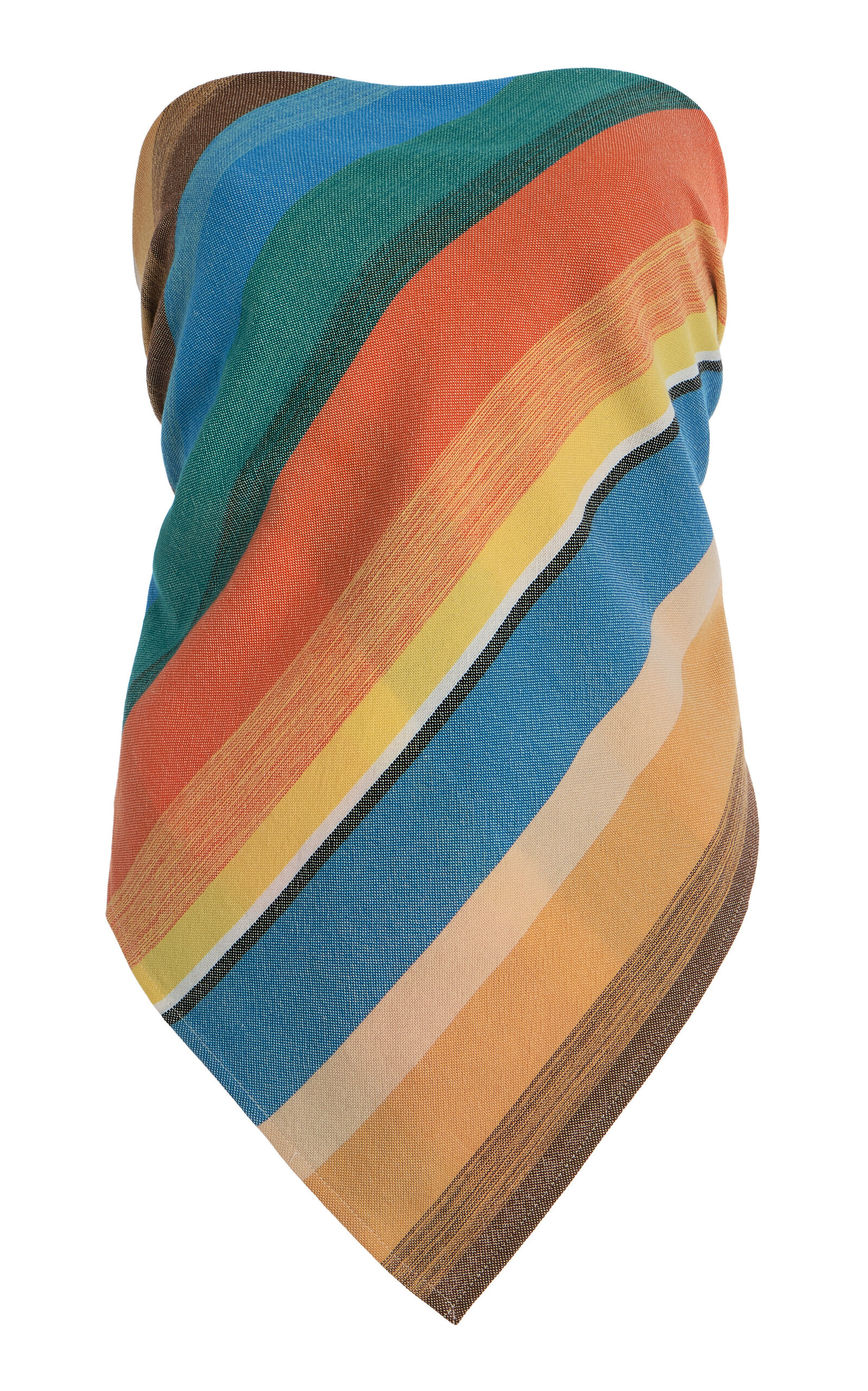 Marrakshi Life Exclusive Riviera Striped Cotton Top