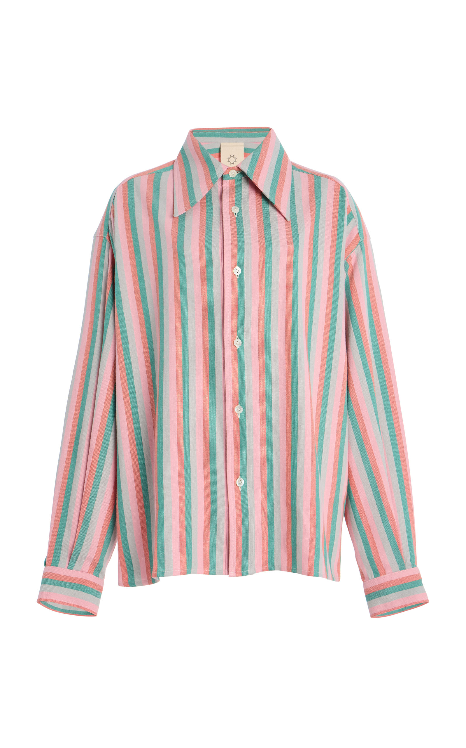 Marrakshi Life Exclusive Riviera Striped Cotton Shirt