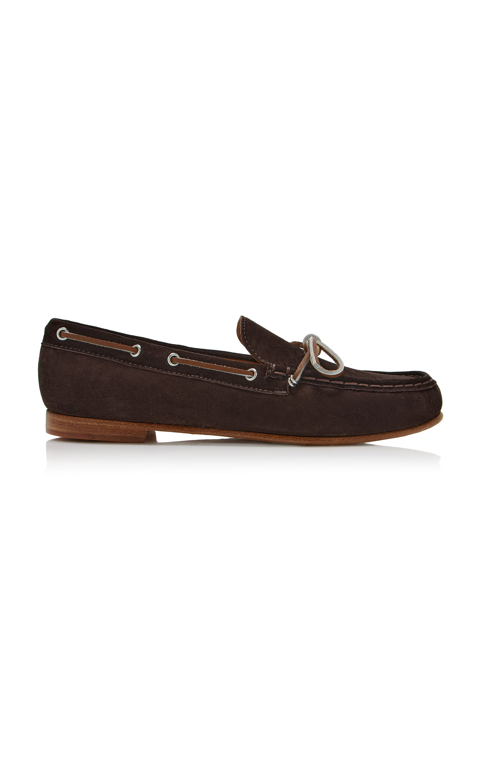 FRĒDA SALVADOR Exclusive Morgan Suede Boat Shoes - Women's Shoes