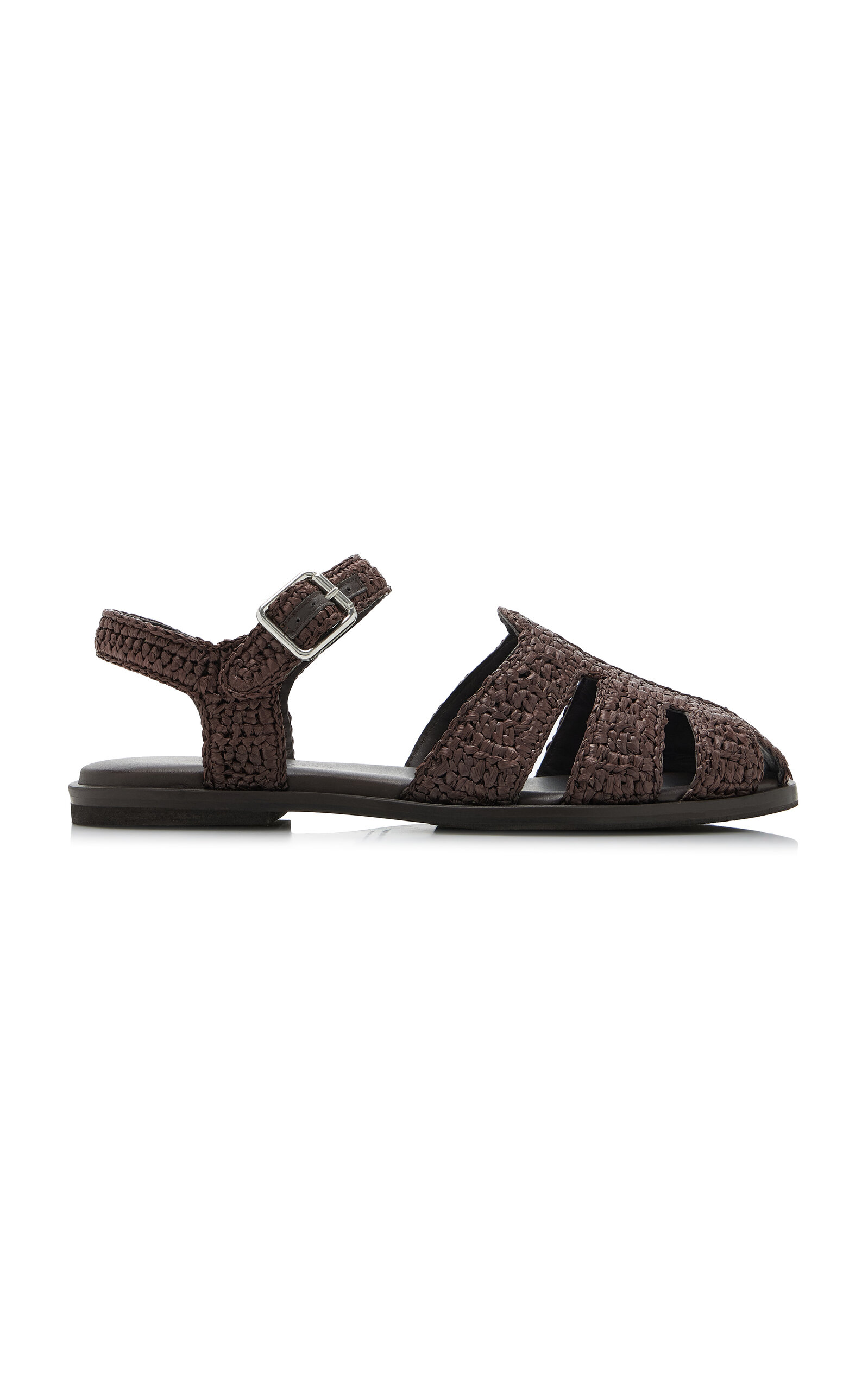 Sera Raffia Fisherman Sandals
