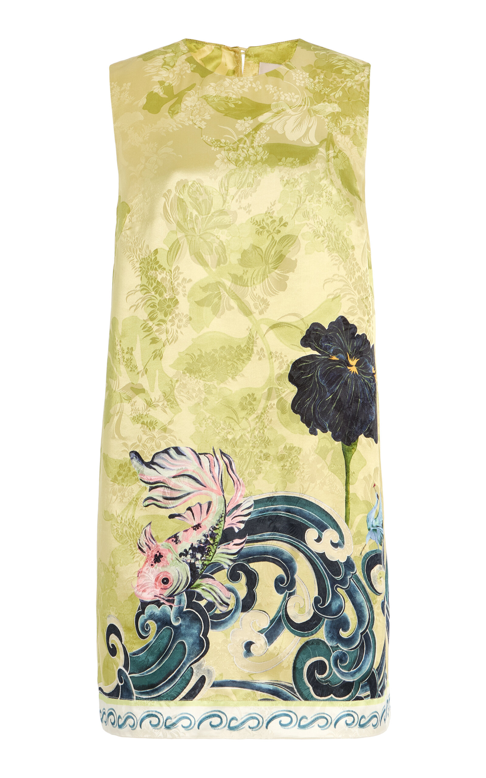 ALÉMAIS Rochester Jacquard Mini Dress